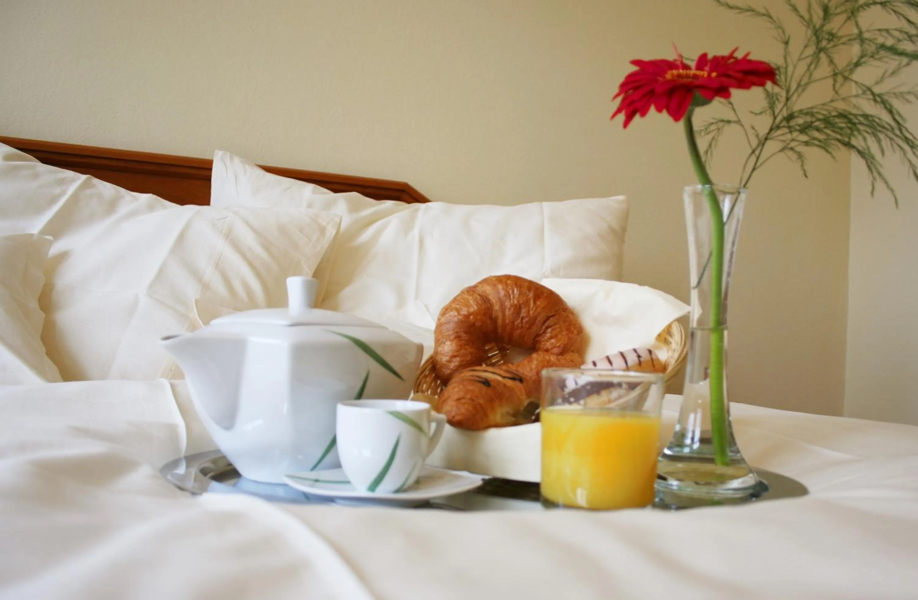 Decorative detail, Bed in Hotel Casanova