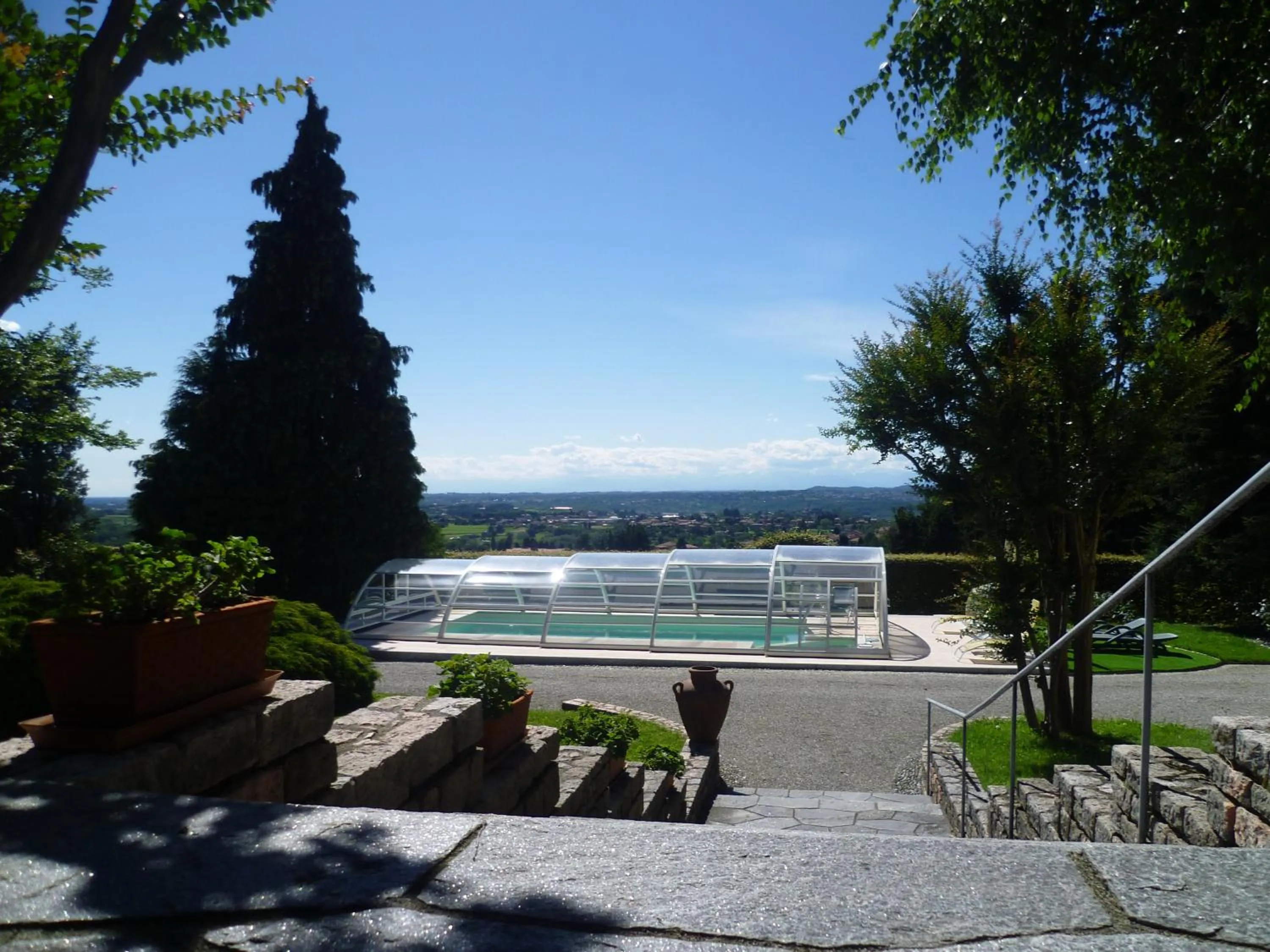 Garden in Il Colombé B&B