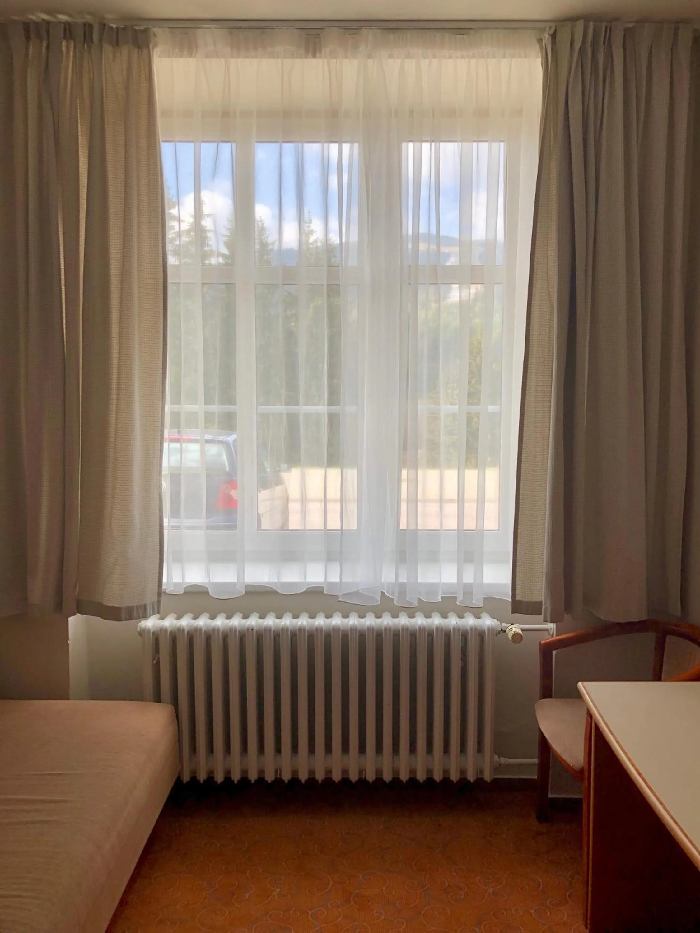 Mountain view, Bed in Hotel Sněžka