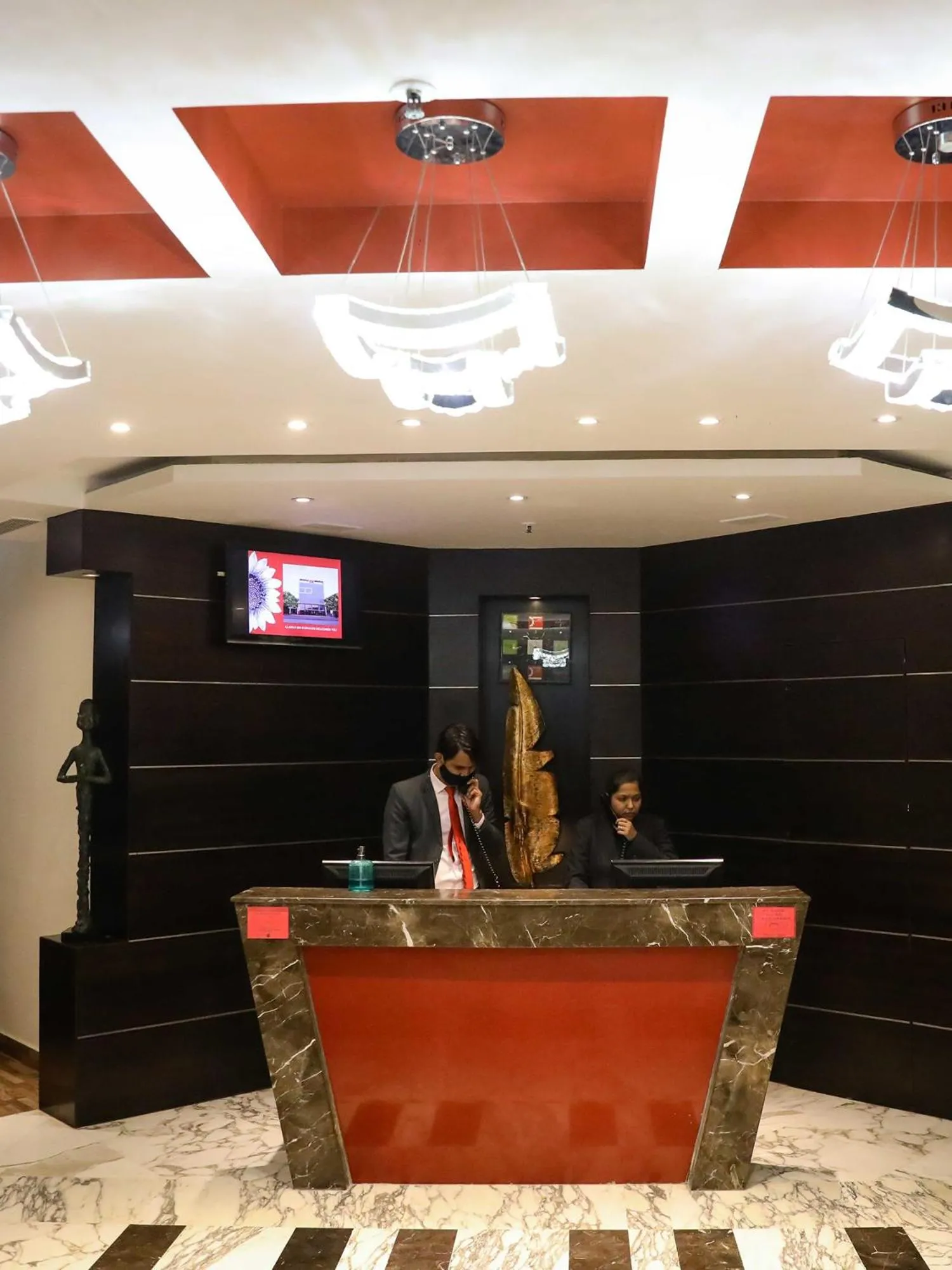 Lobby or reception in Hotel DS Clarks Inn Gurgaon