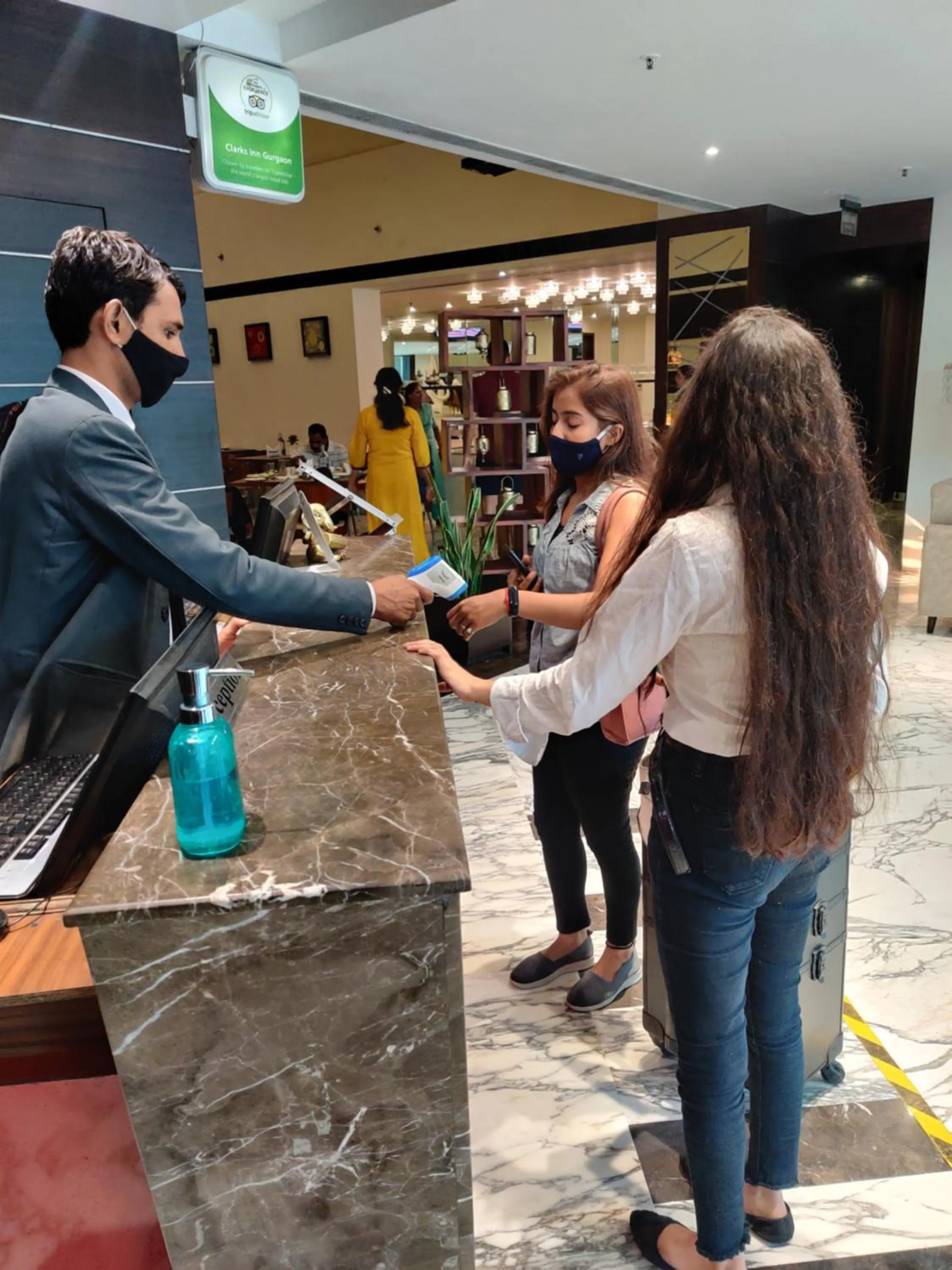 Lobby or reception in Hotel DS Clarks Inn Gurgaon