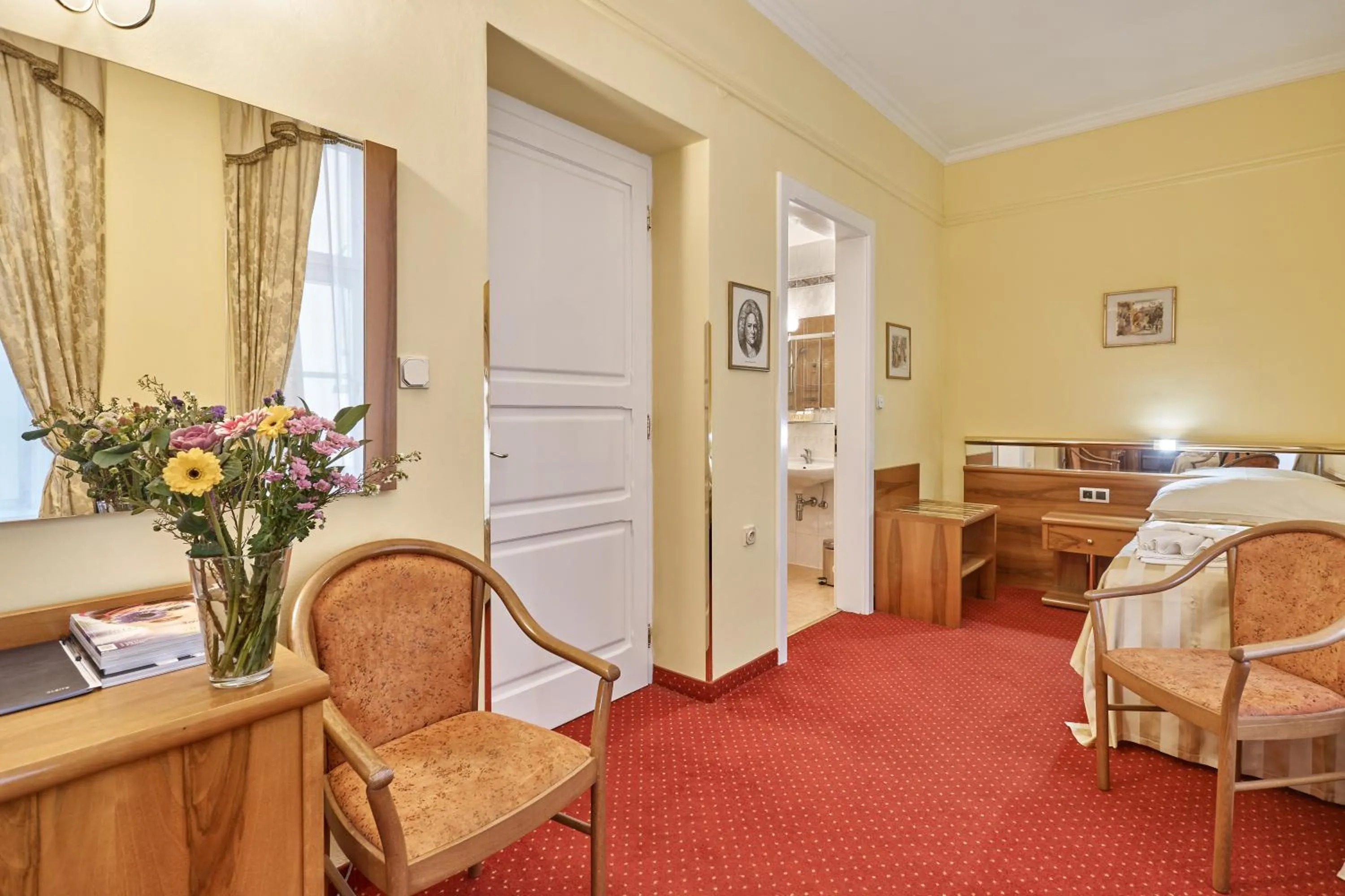 Bedroom in Hotel Sirius