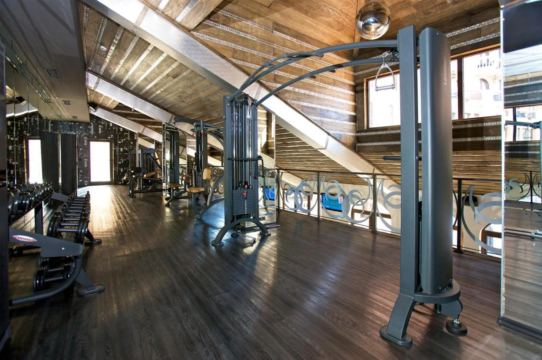 Fitness centre/facilities in Villas Elenite Premium