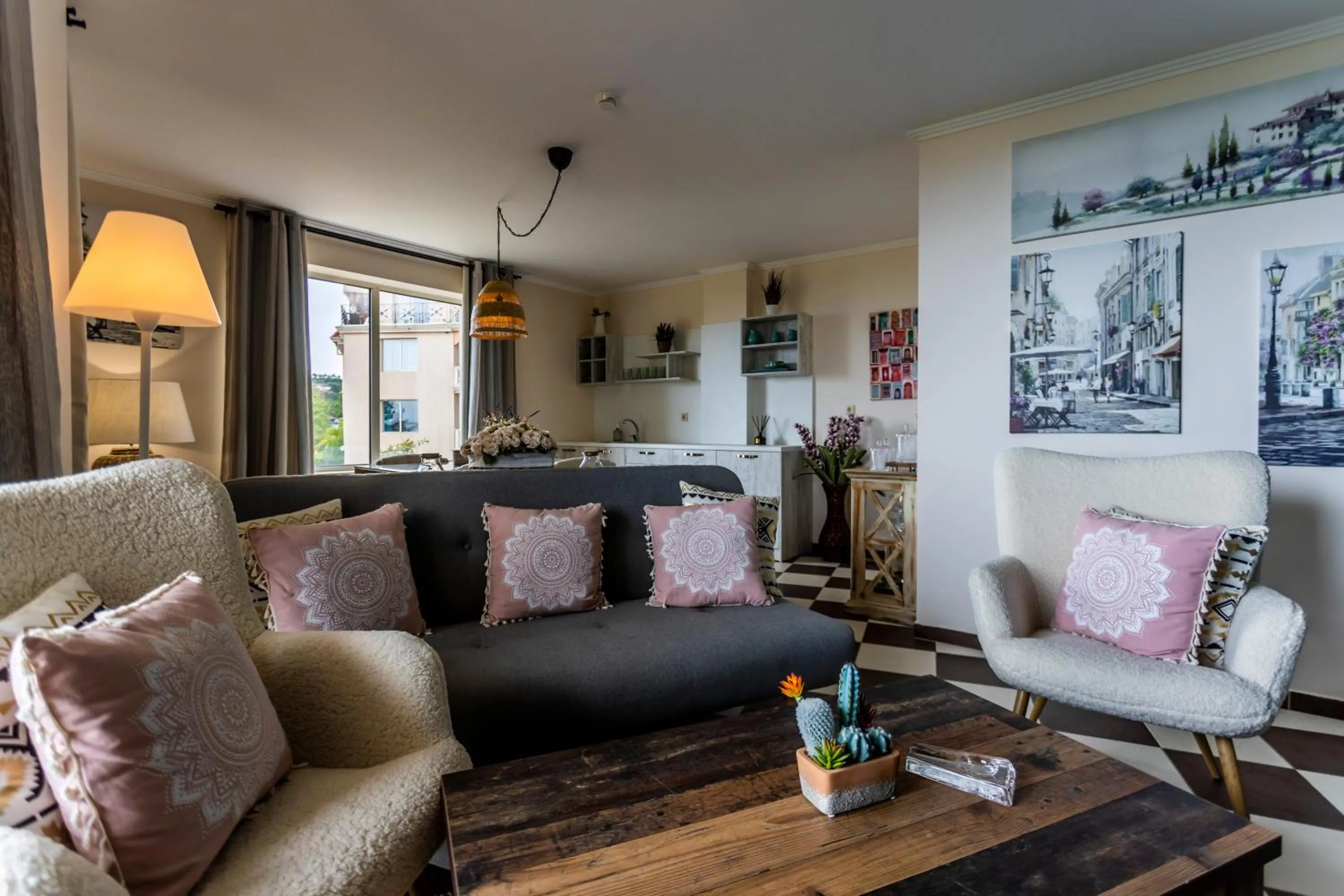 Living room in Touristic Complex Hacienda Beach Apartments Sozopol