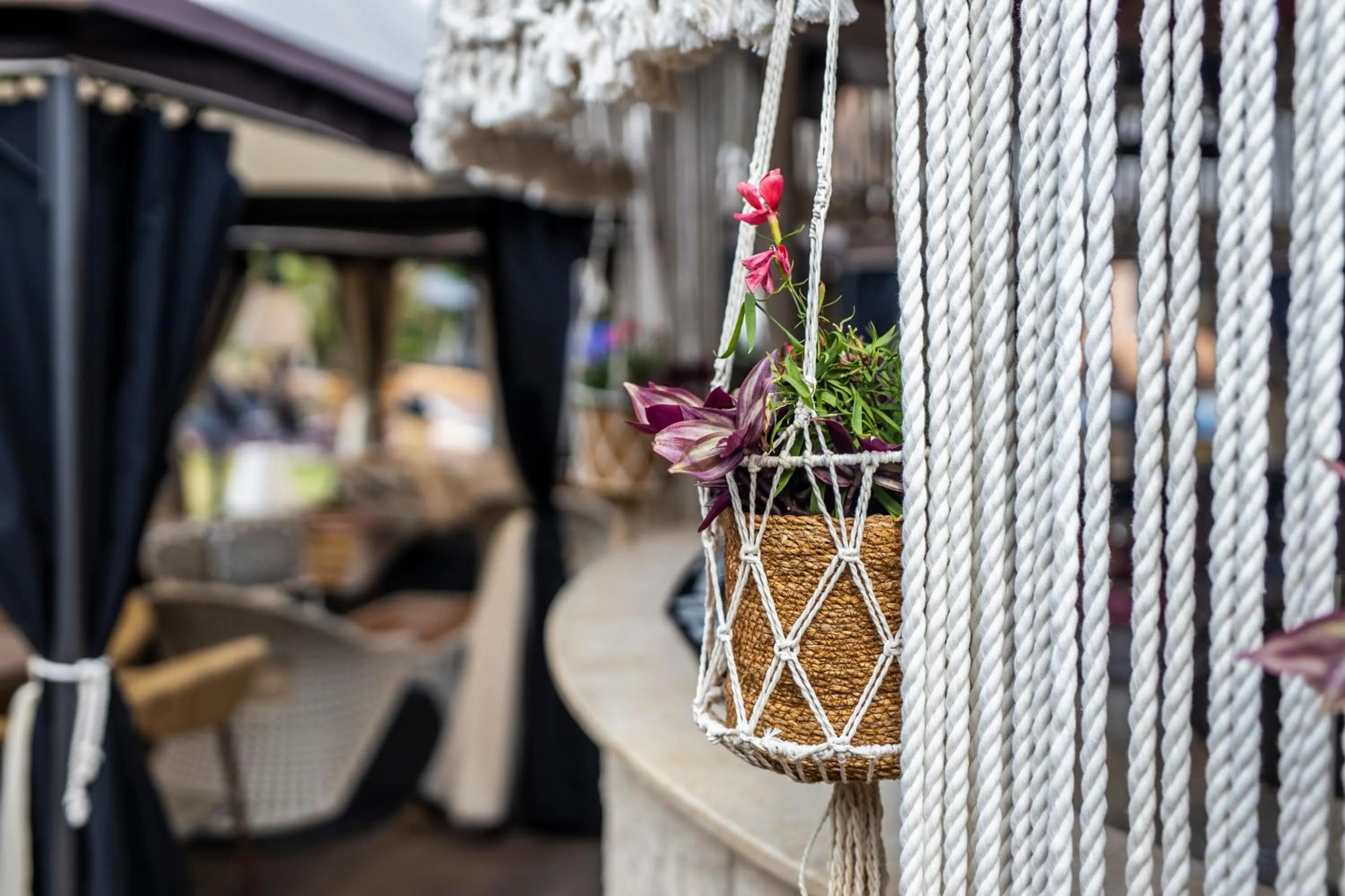 Patio in Touristic Complex Hacienda Beach Apartments Sozopol