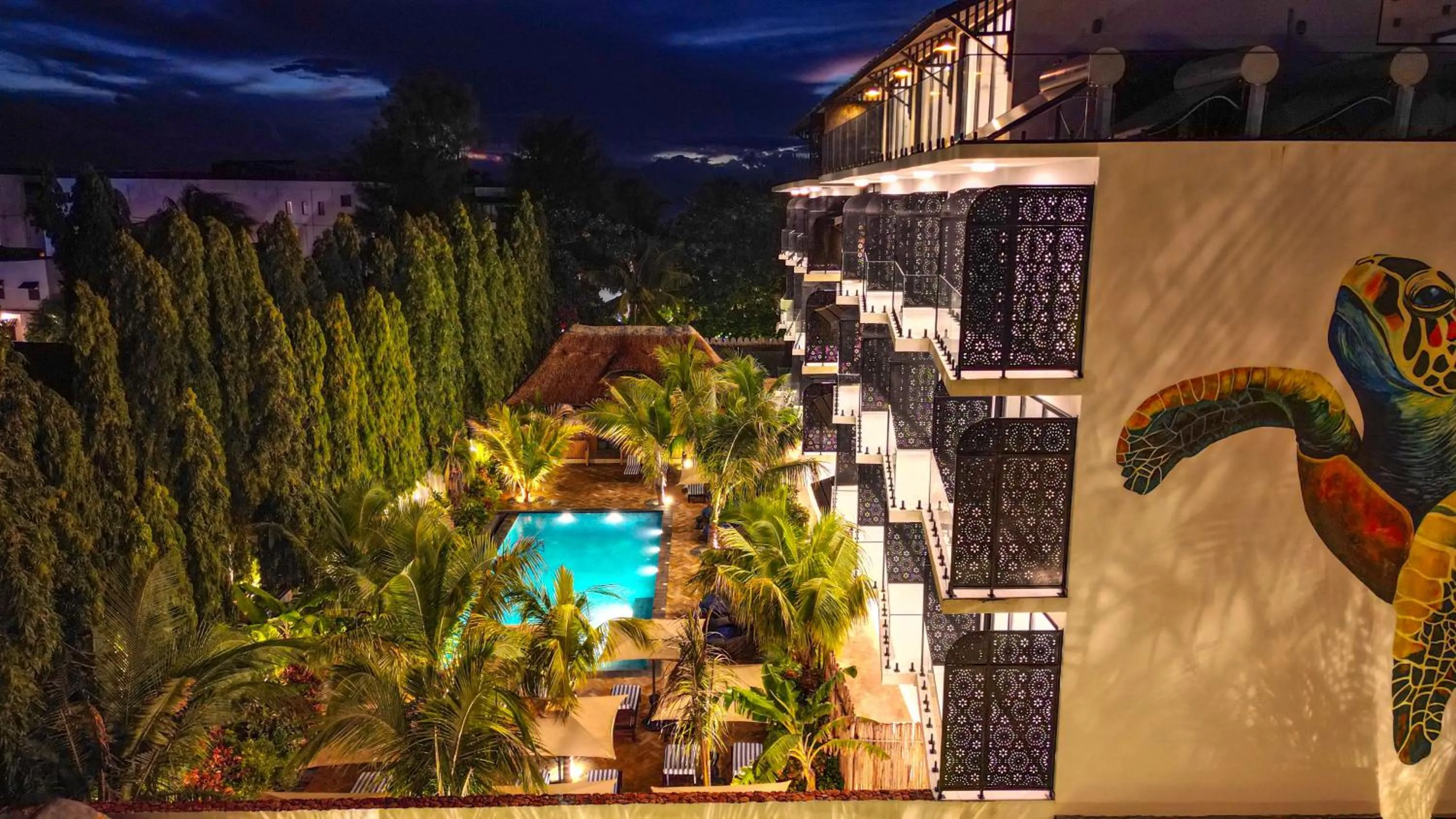 Pool view in Z Hotel & Z2 Hotel