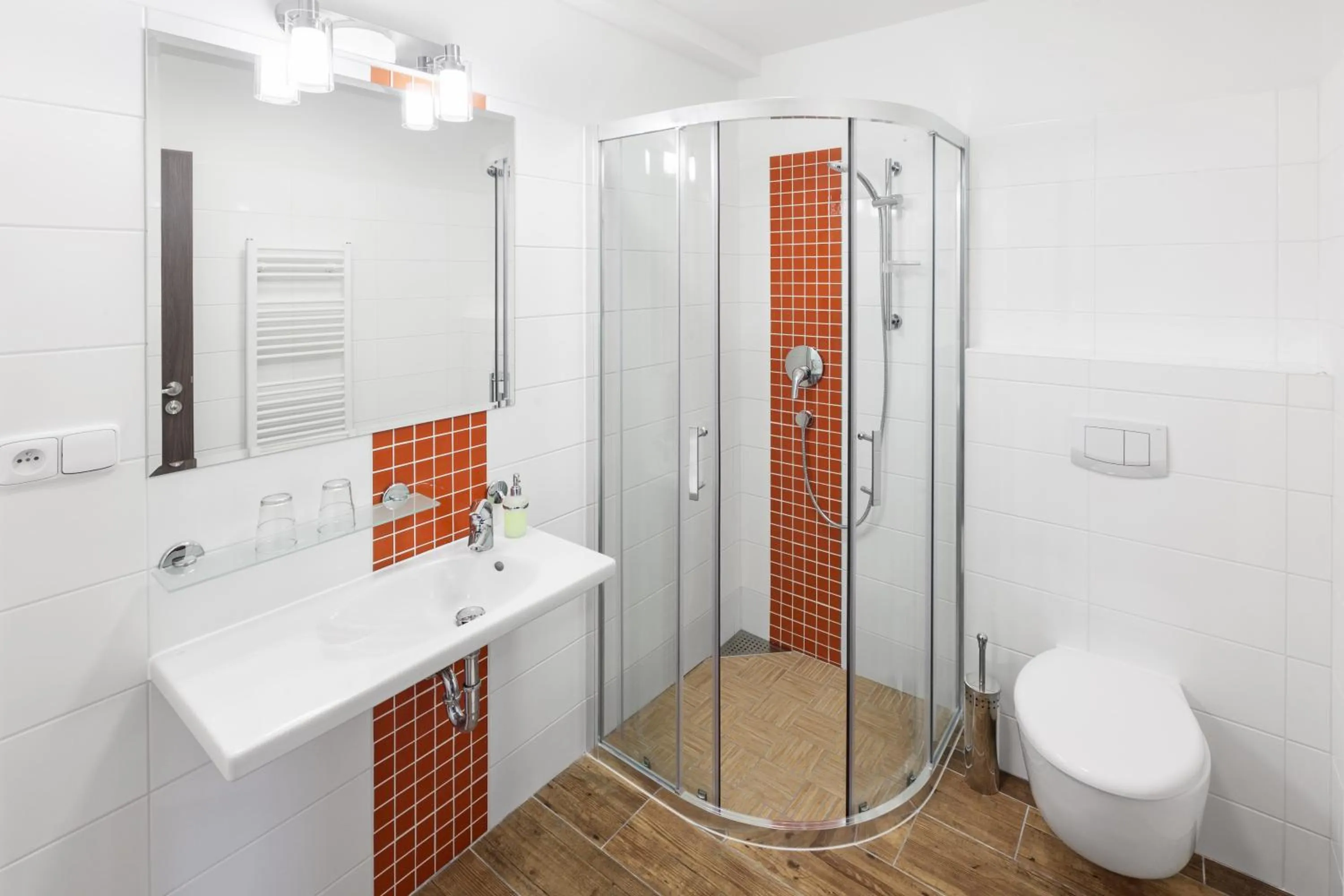 Bathroom in Hotel U Kabinky