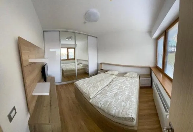 Bed in Hotel U Kabinky