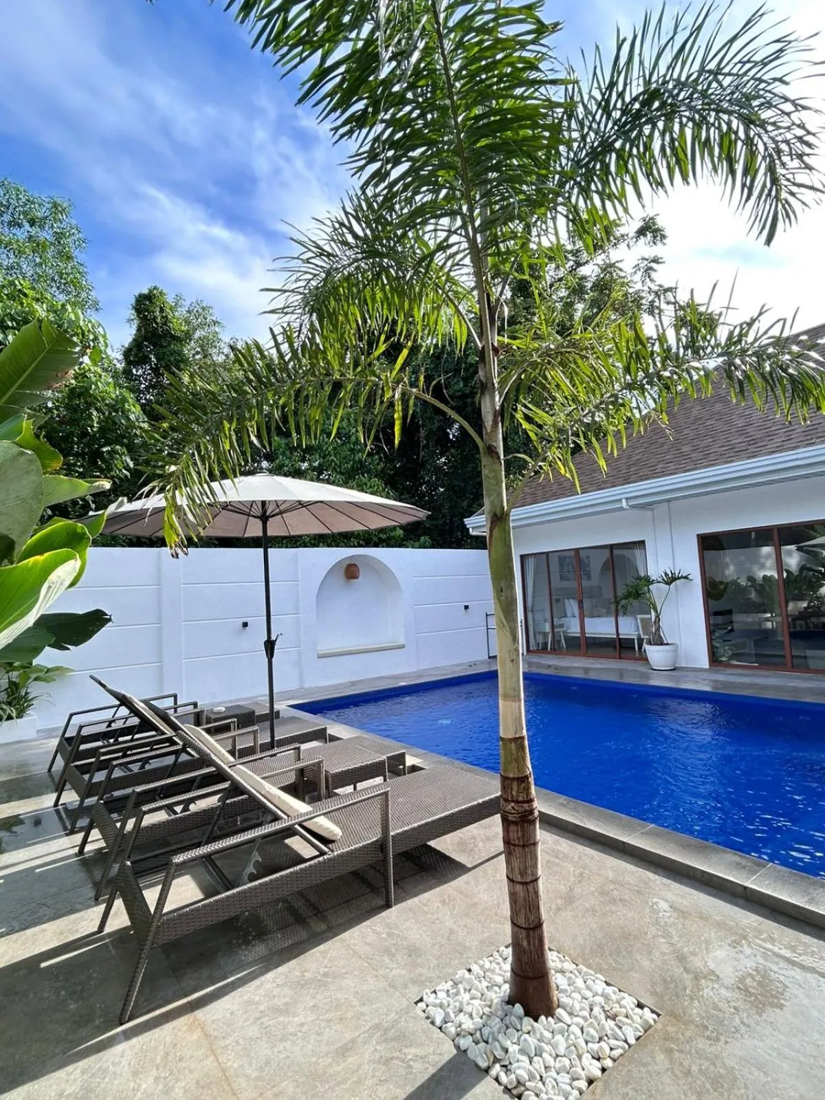 Pool view in Pineale Villas, Resort and Spa
