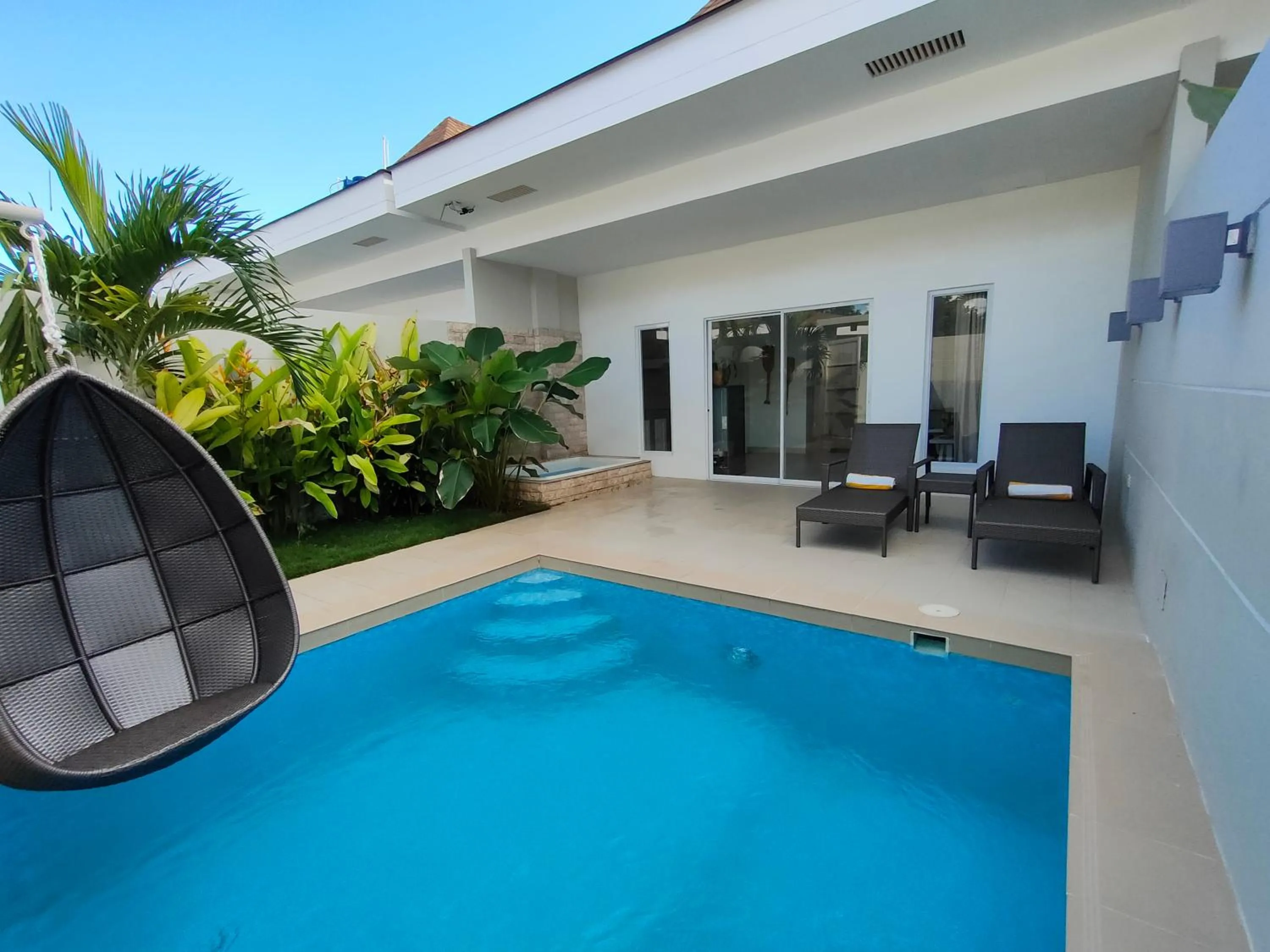 Pool view in Pineale Villas, Resort and Spa