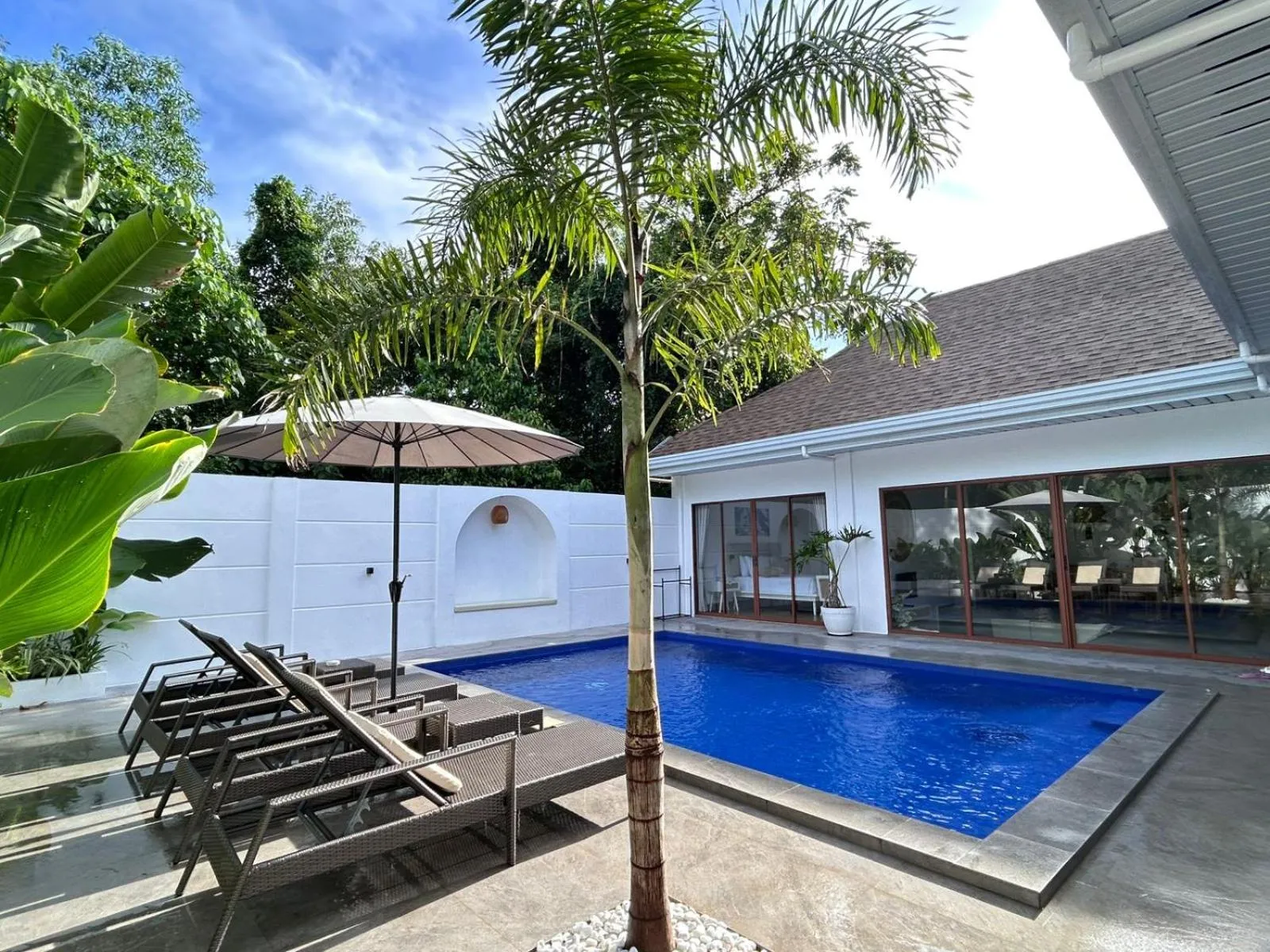 Patio in Pineale Villas, Resort and Spa