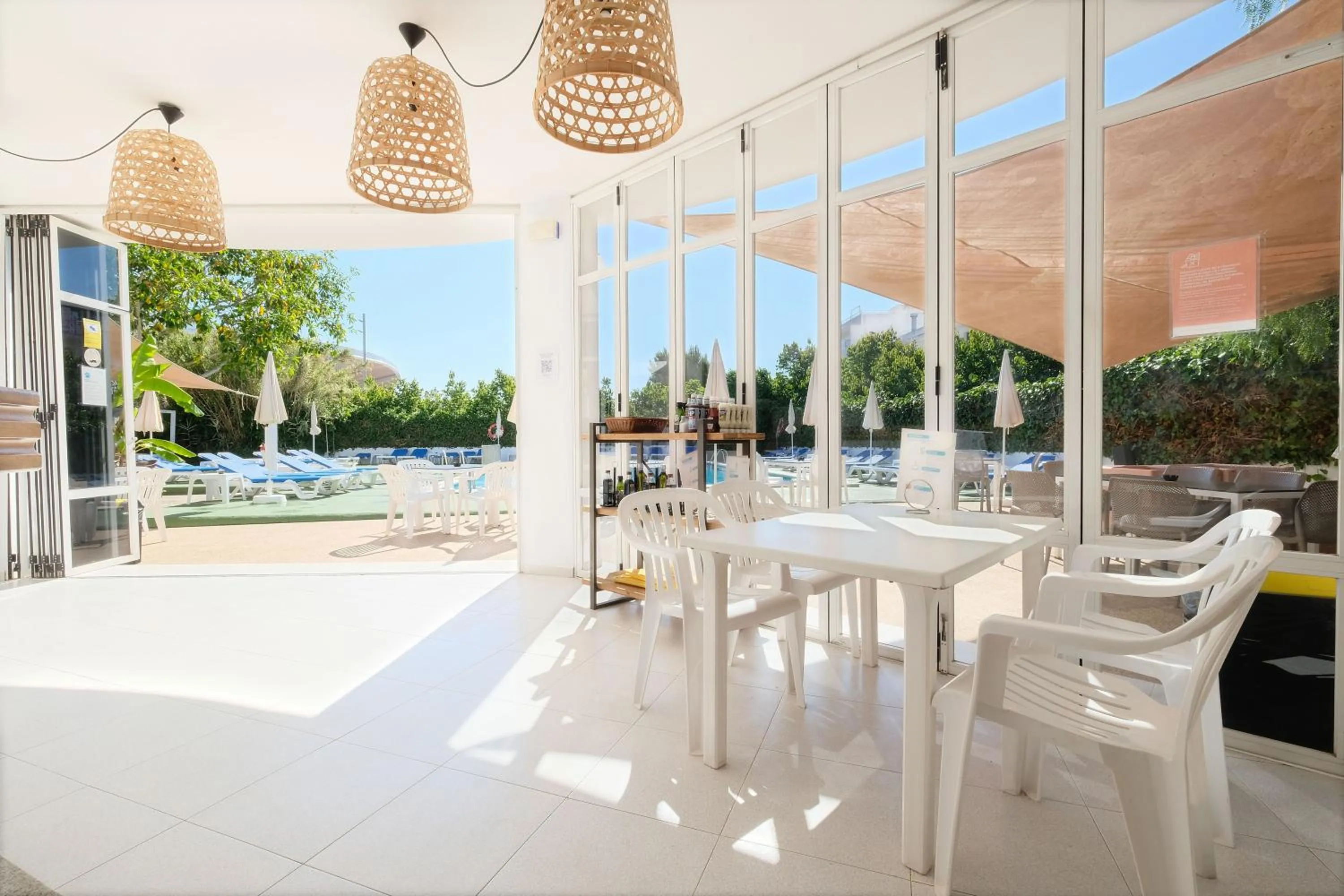 Swimming pool in azuLine Hotel Llevant