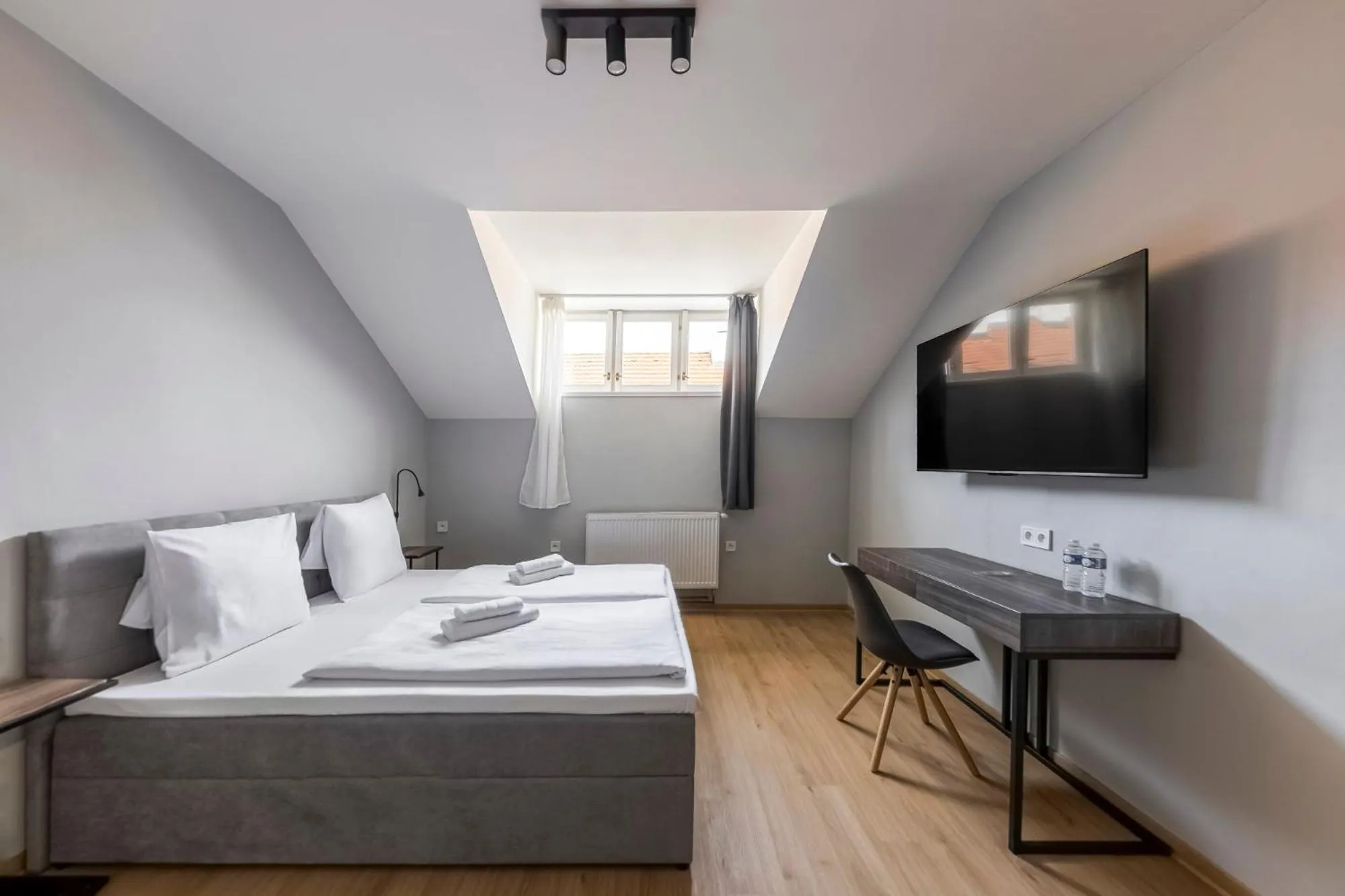 Photo of the whole room, Bed in Koruna Hotel