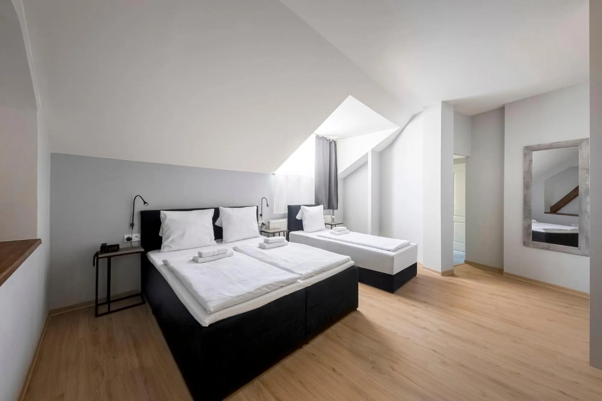 Photo of the whole room, Bed in Koruna Hotel