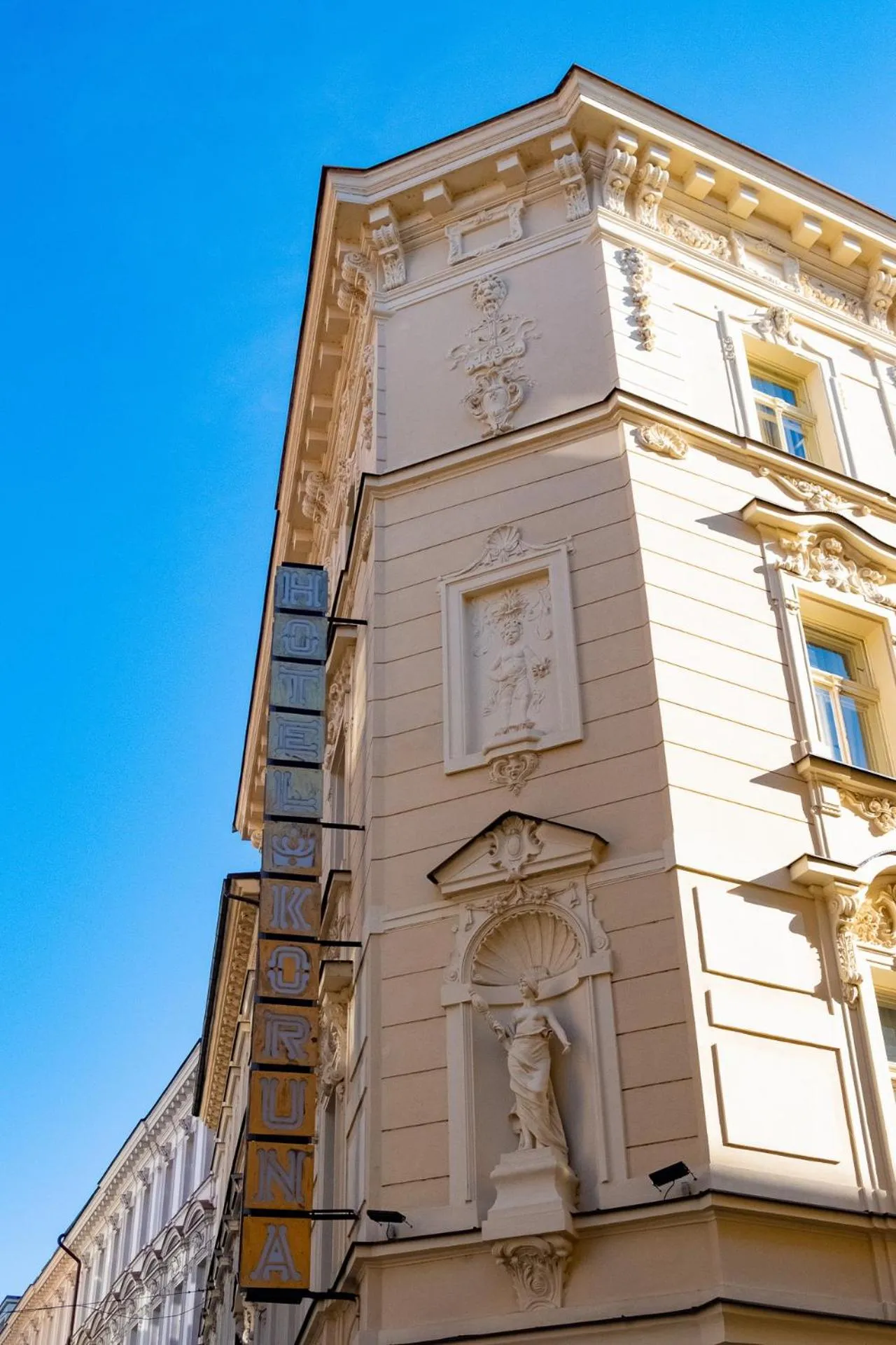 Property building in Koruna Hotel