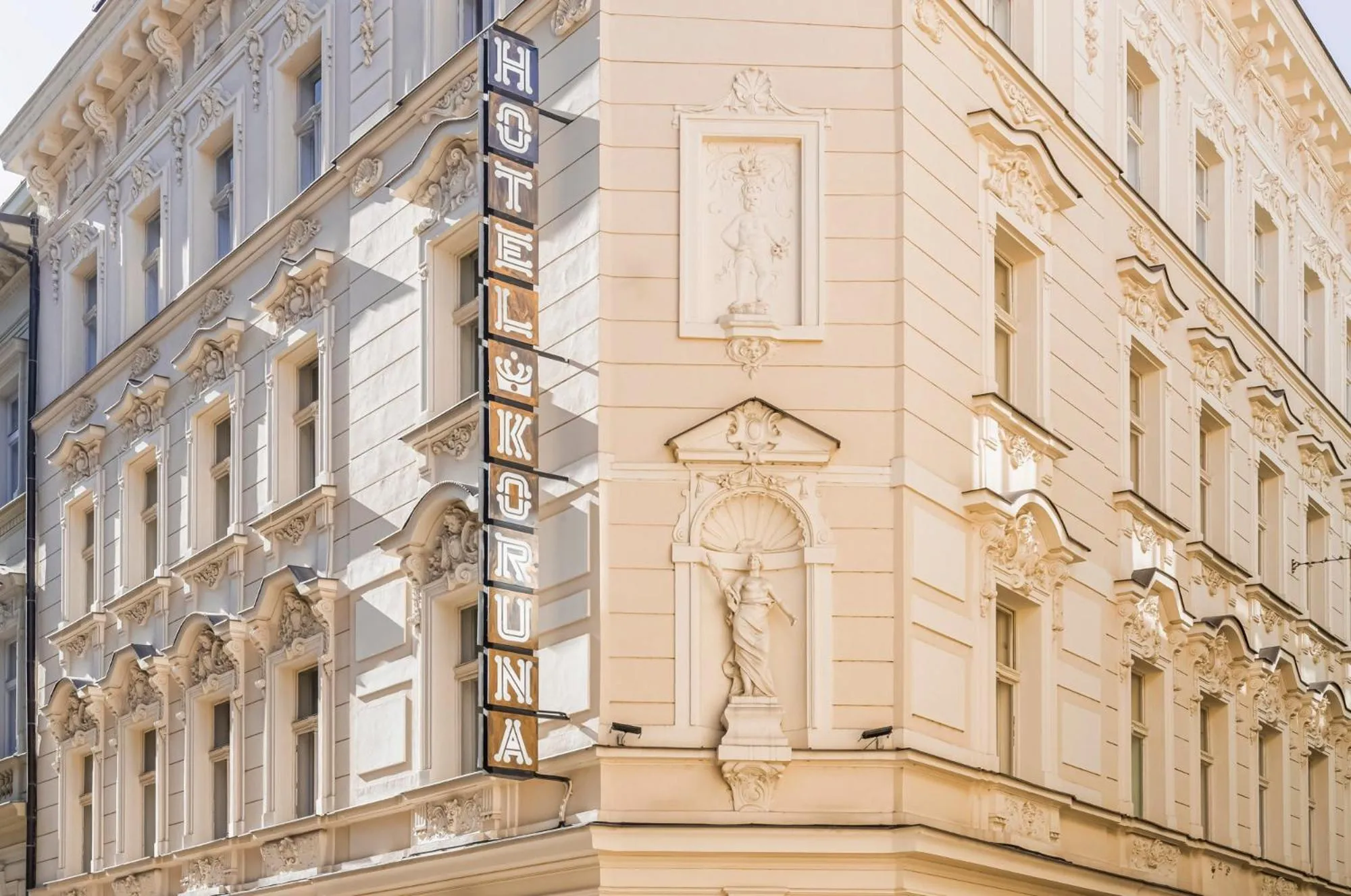 Property building in Koruna Hotel