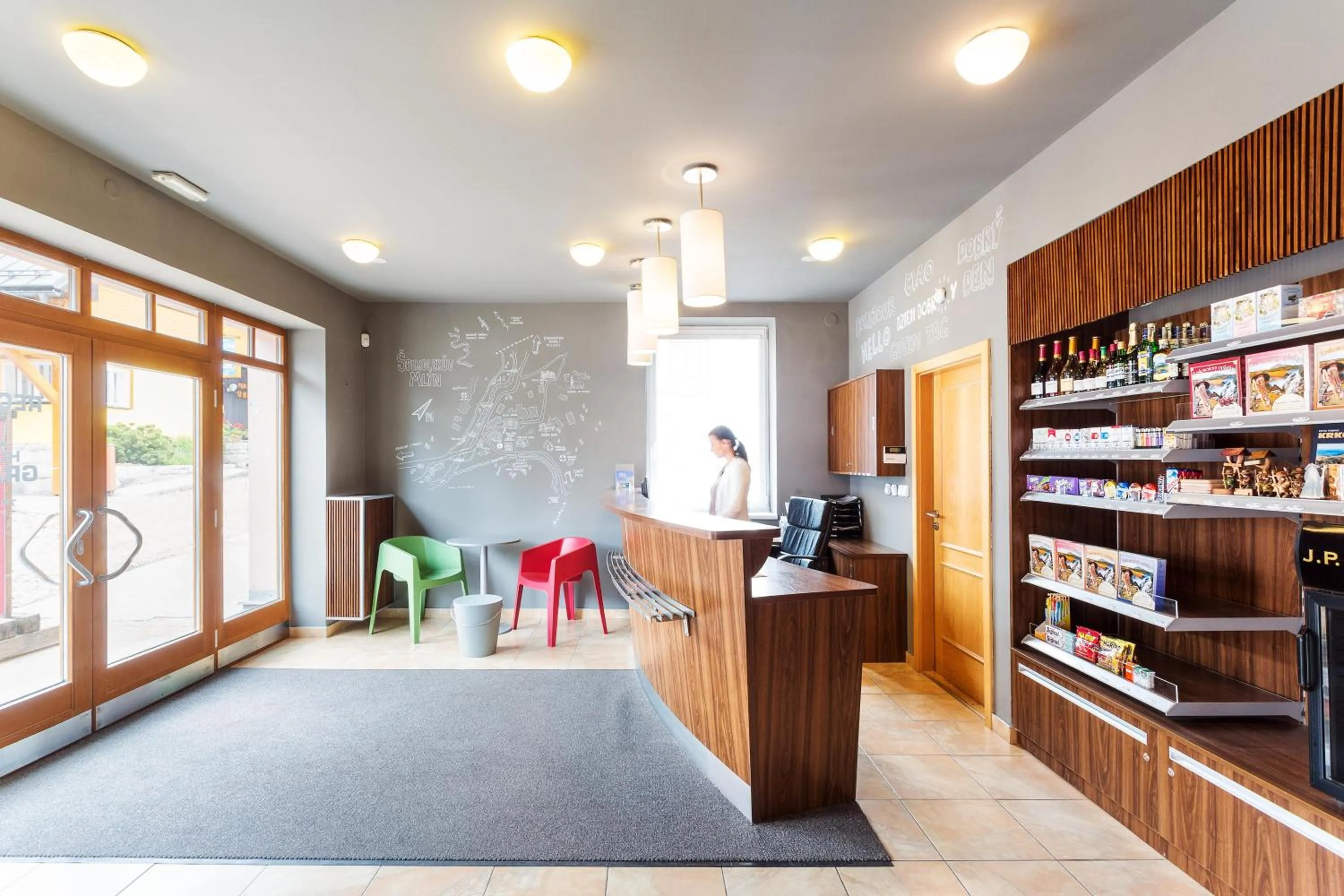 Lobby or reception in Wellness Hotel Grand