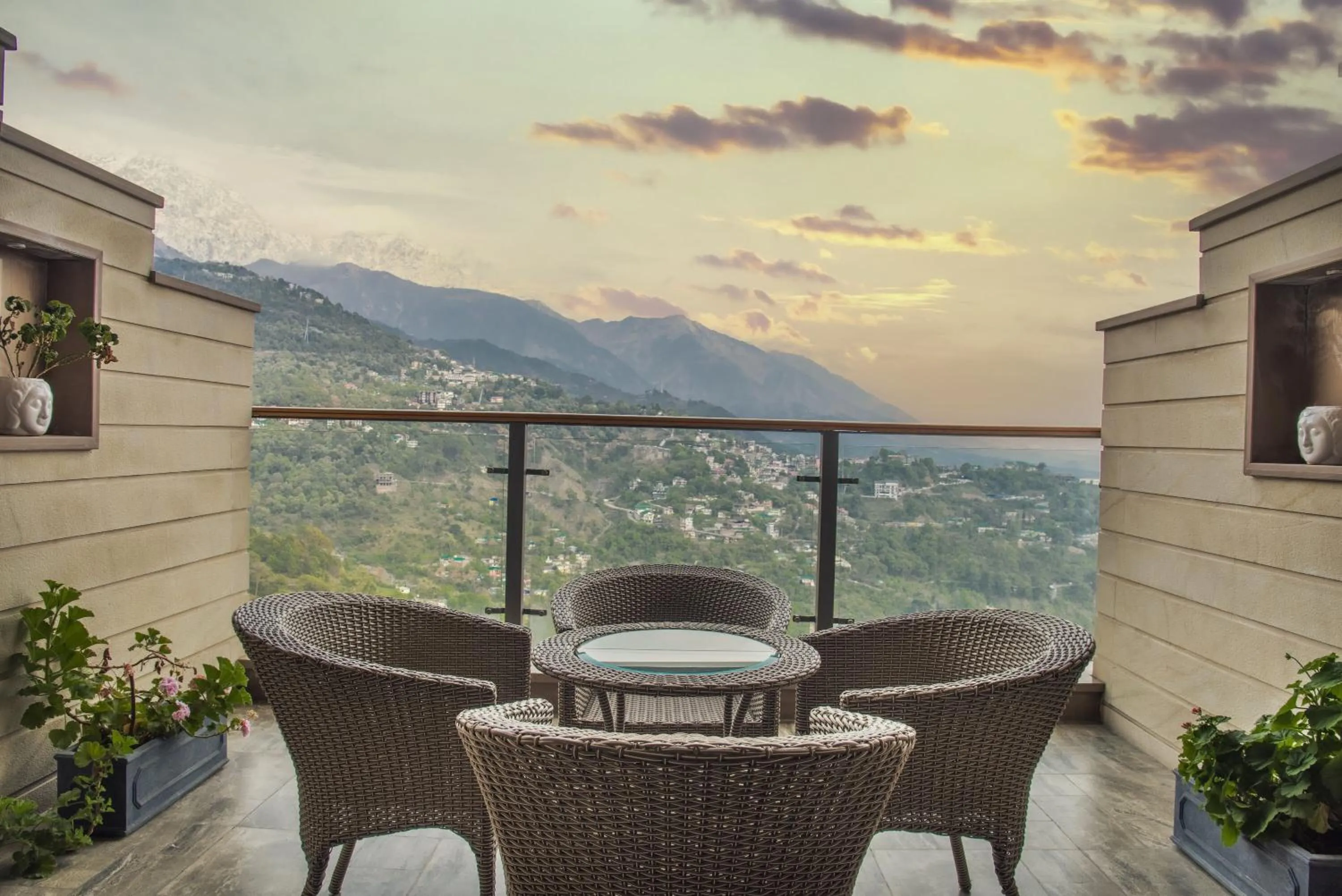 View (from property/room) in Echor Mandara TreeVilla Dharamshala