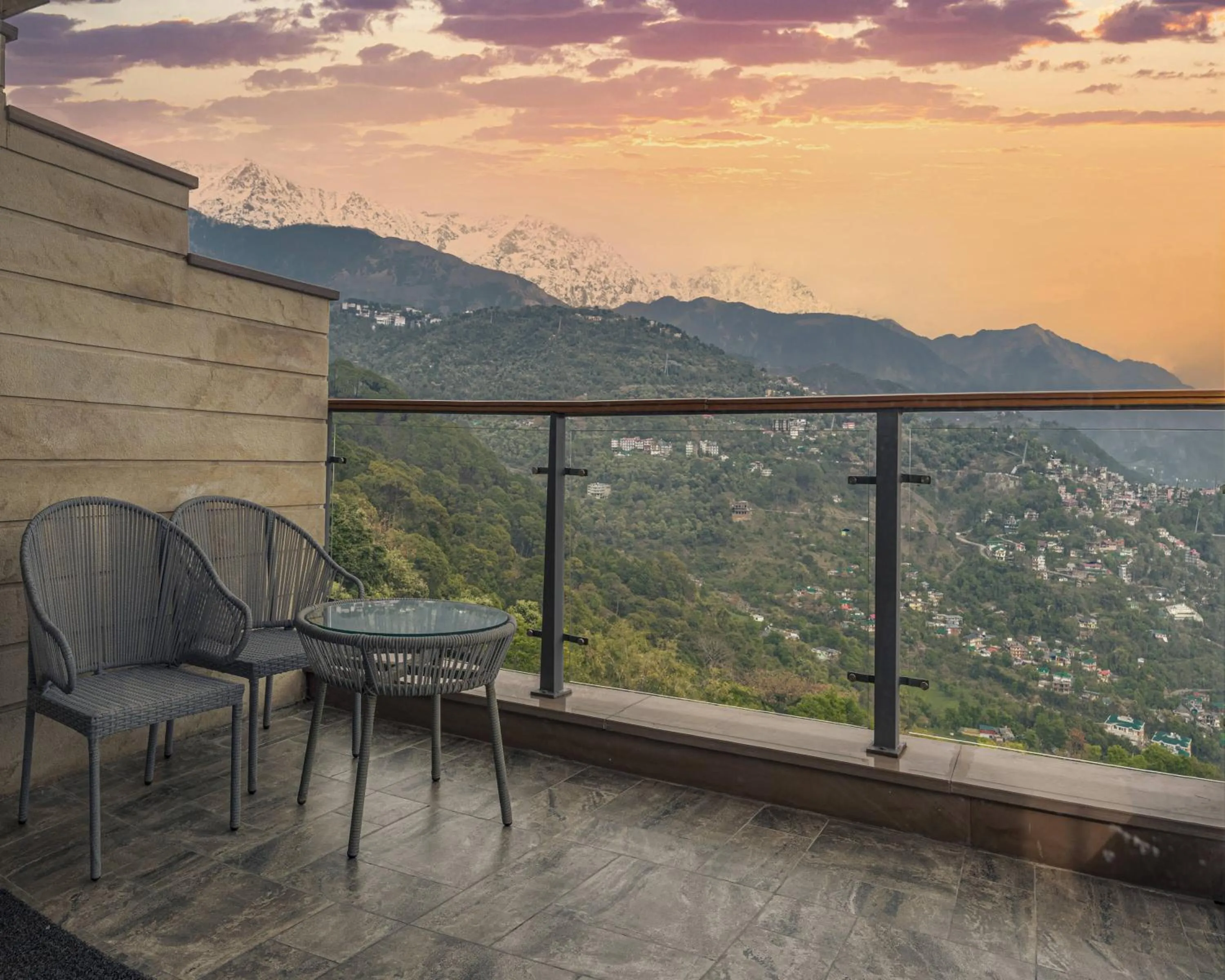 View (from property/room) in Echor Mandara TreeVilla Dharamshala