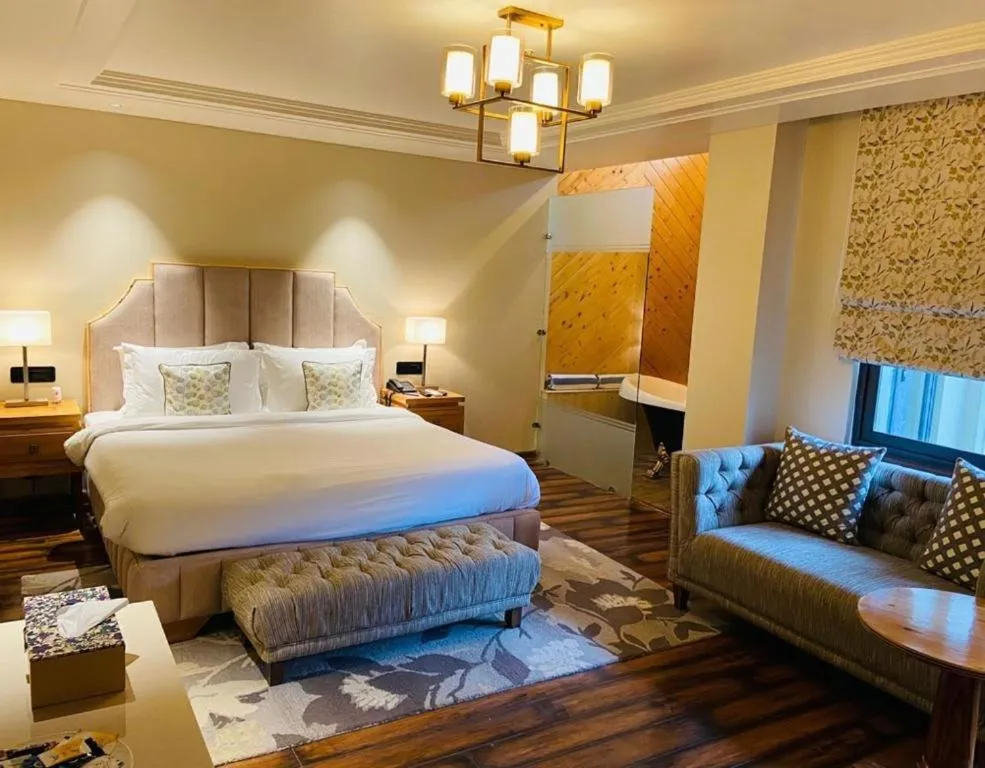 Bed in Echor Mandara TreeVilla Dharamshala