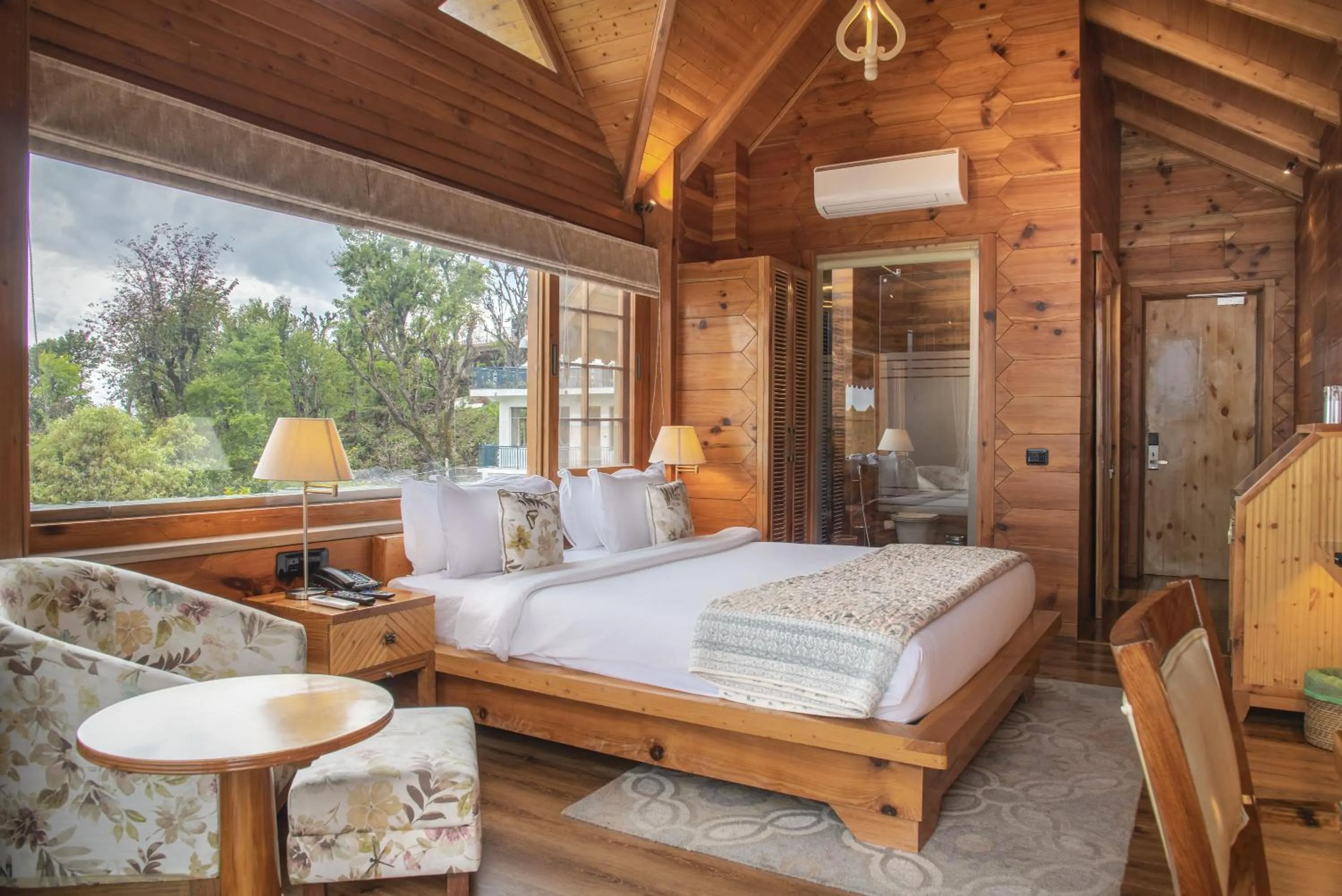 Bed in Echor Mandara TreeVilla Dharamshala