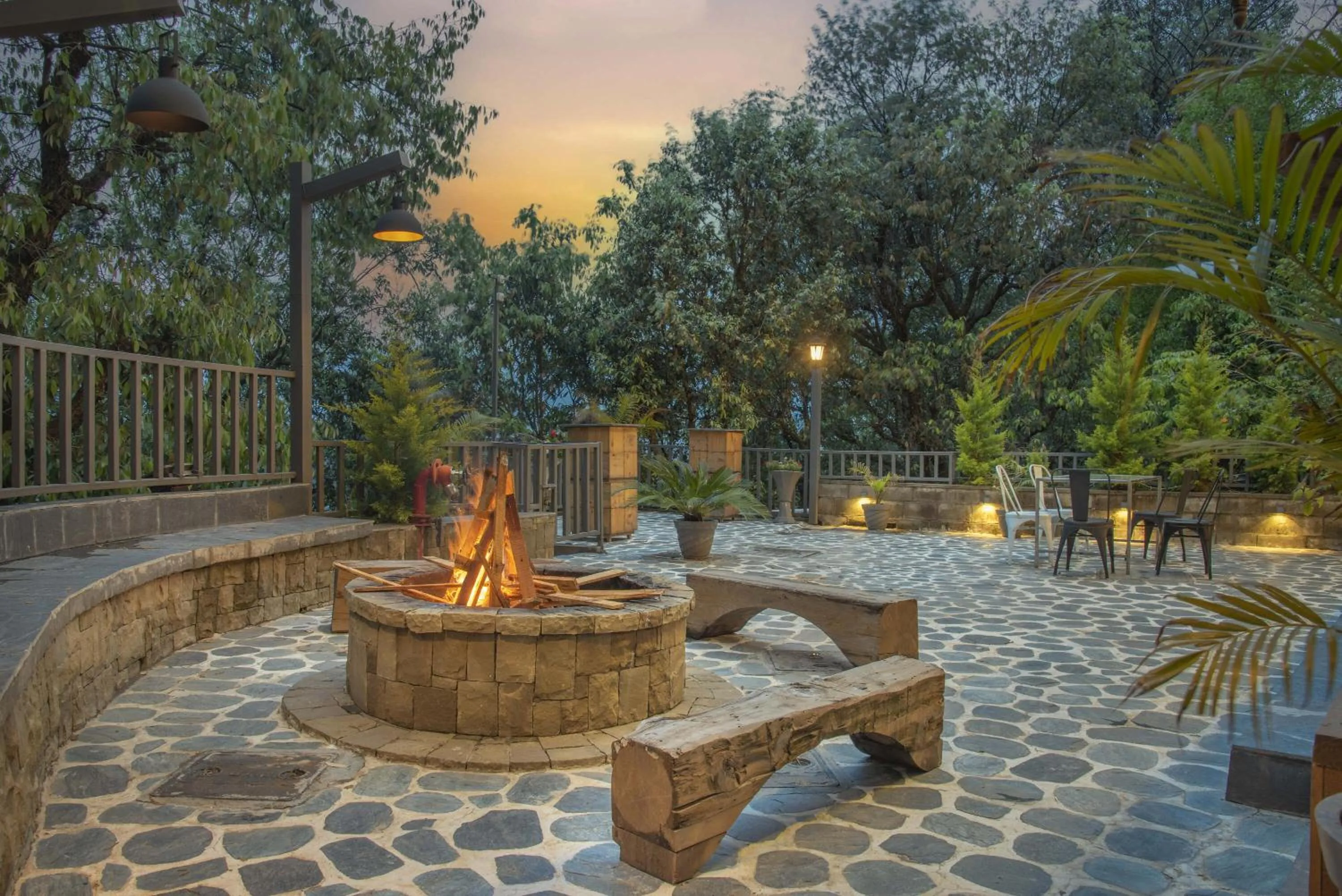 Natural landscape in Echor Mandara TreeVilla Dharamshala