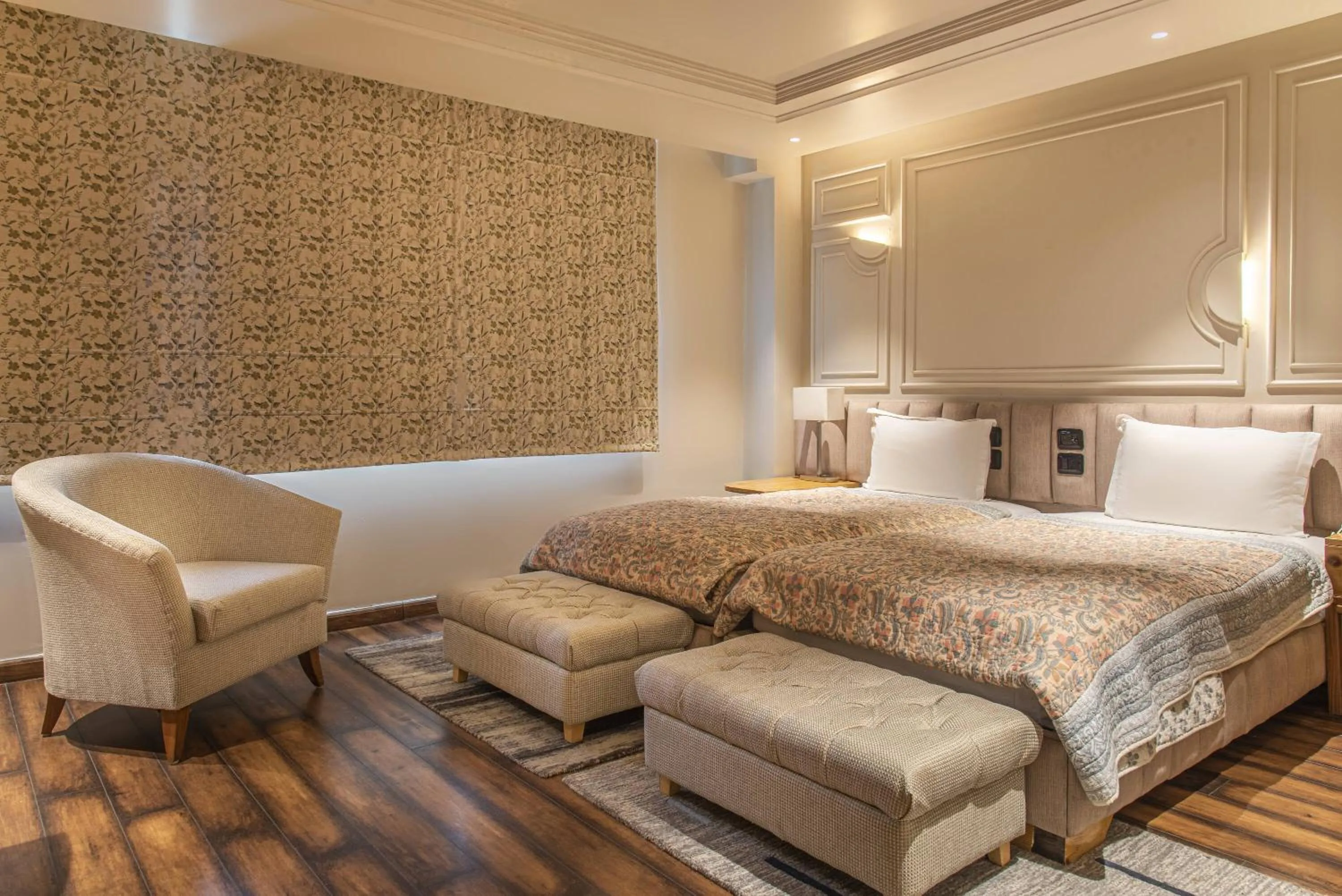 Bed in Echor Mandara TreeVilla Dharamshala