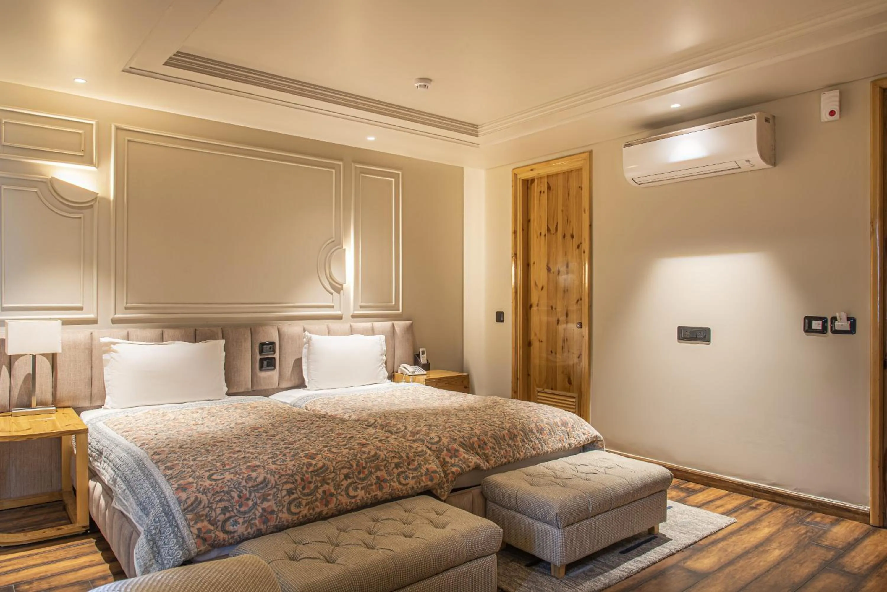 Bed in Echor Mandara TreeVilla Dharamshala