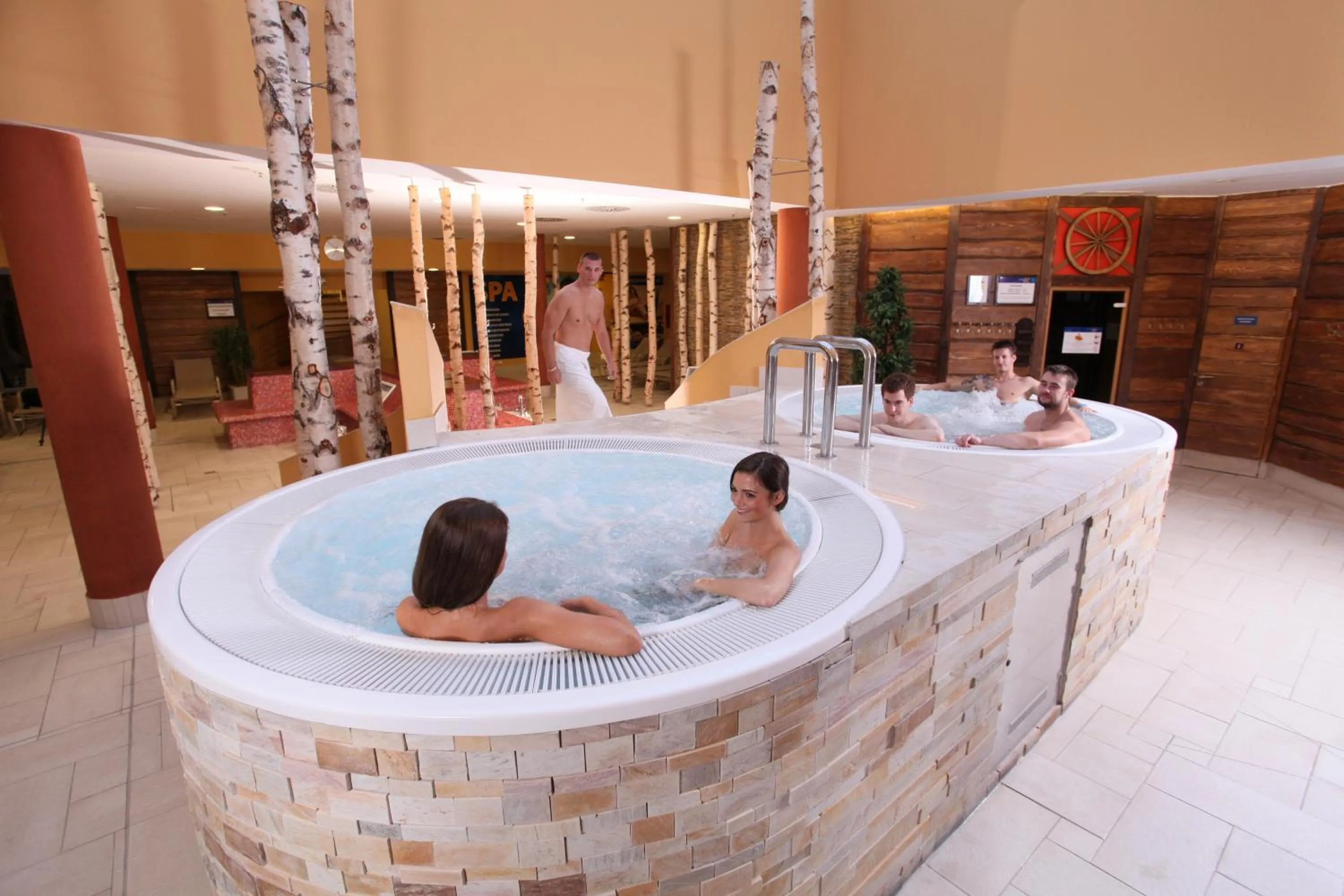 Spa and wellness centre/facilities in Aquapalace Hotel Prague