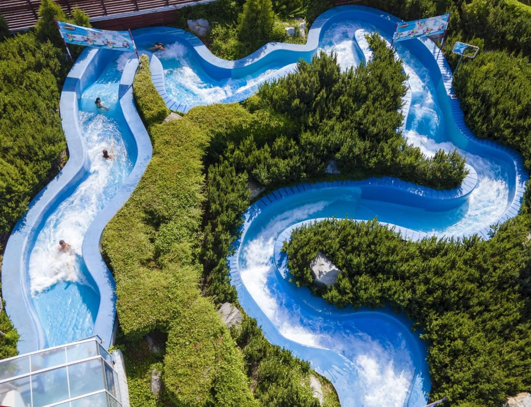 Bird's eye view in Aquapalace Hotel Prague