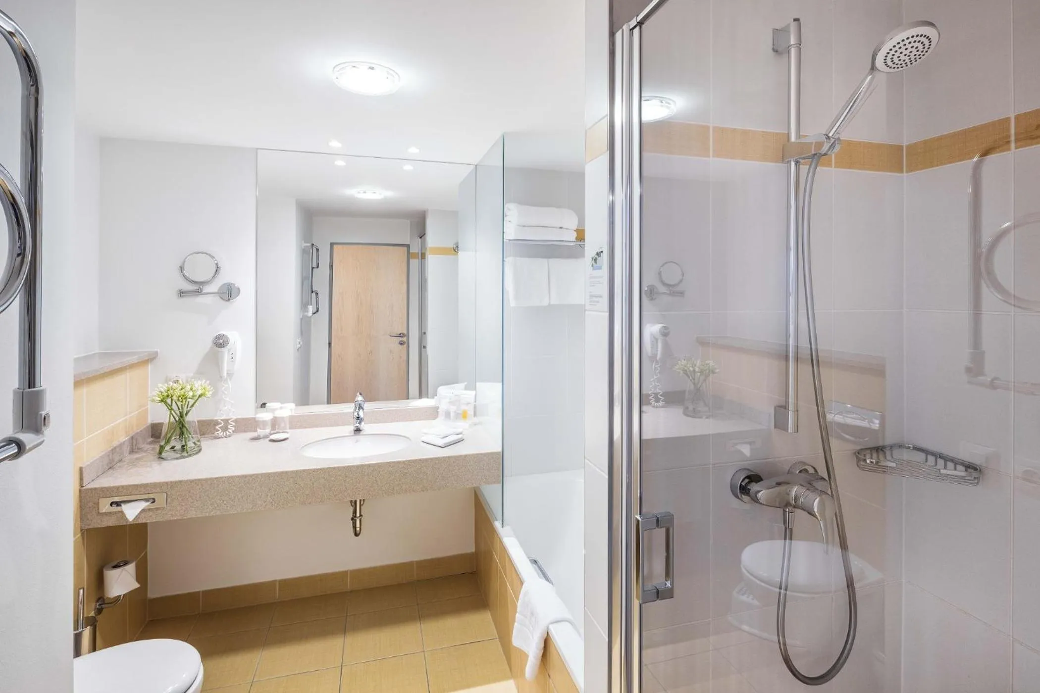 Bathroom in Aquapalace Hotel Prague