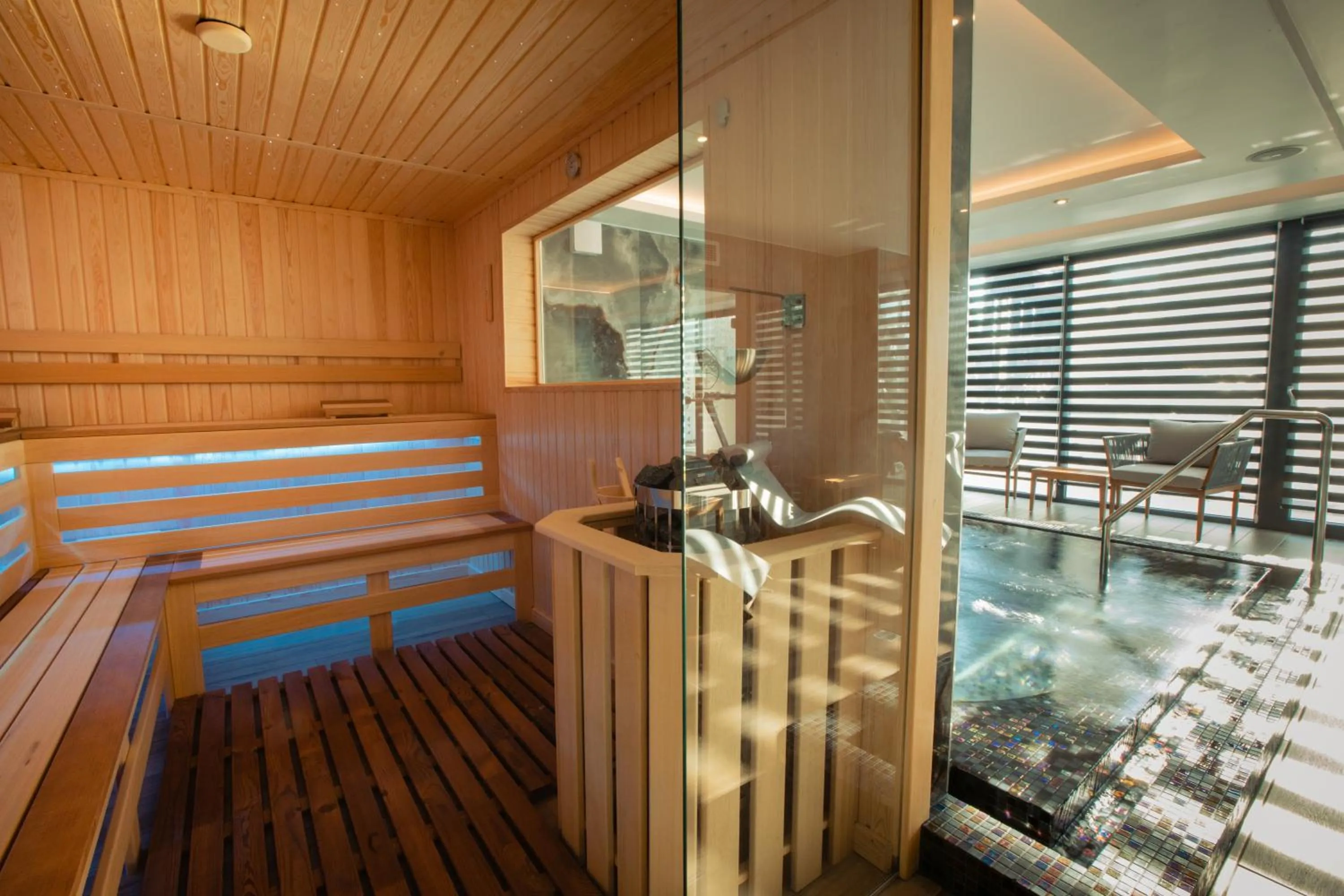 Sauna in Hotel Stein Collection
