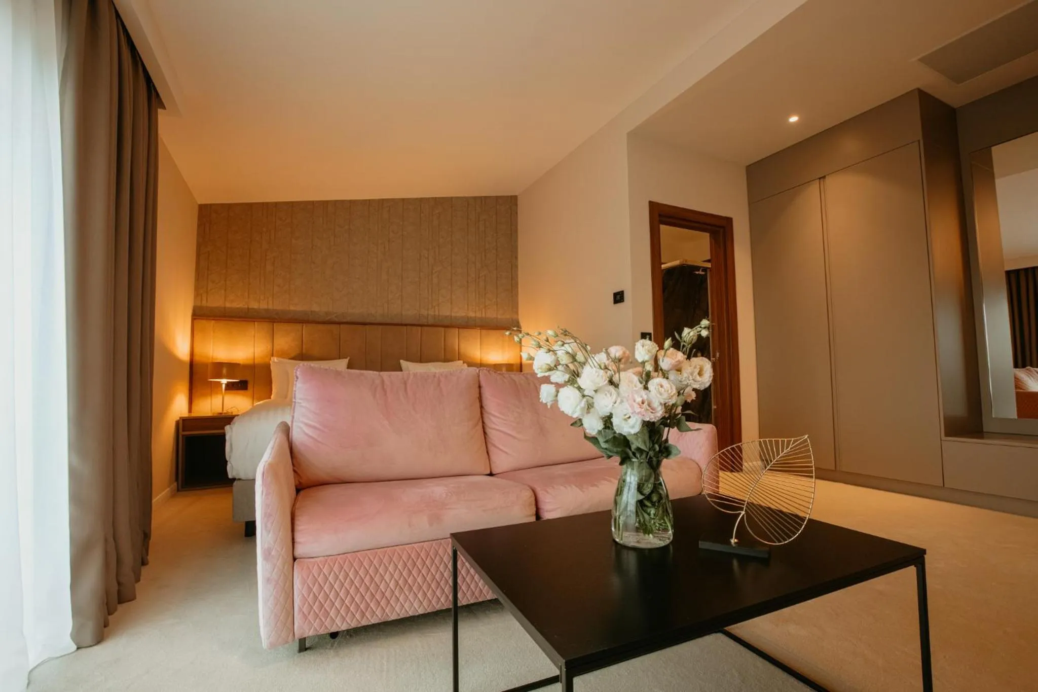 Seating area in Hotel Stein Collection