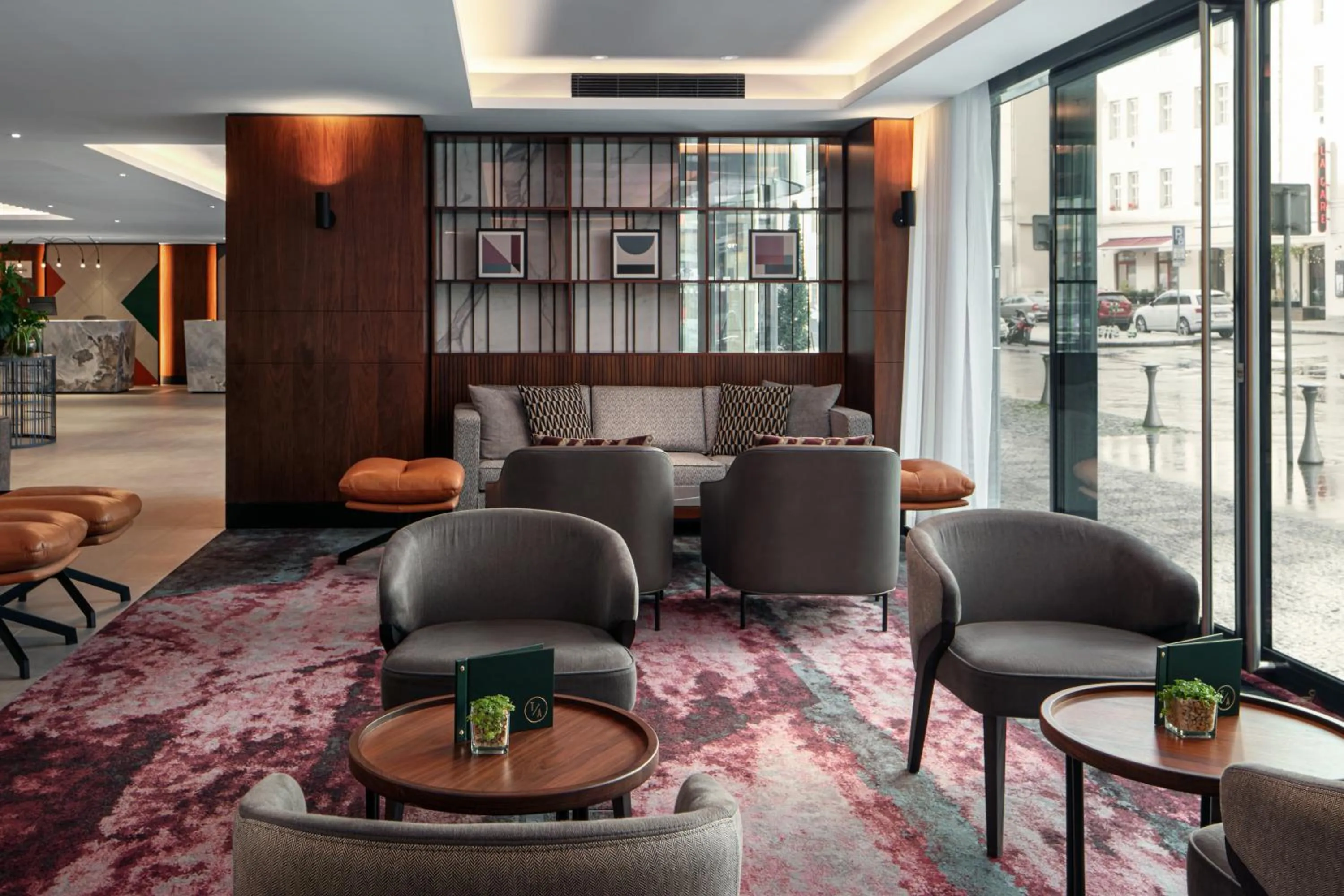 Property building in Prague Marriott Hotel