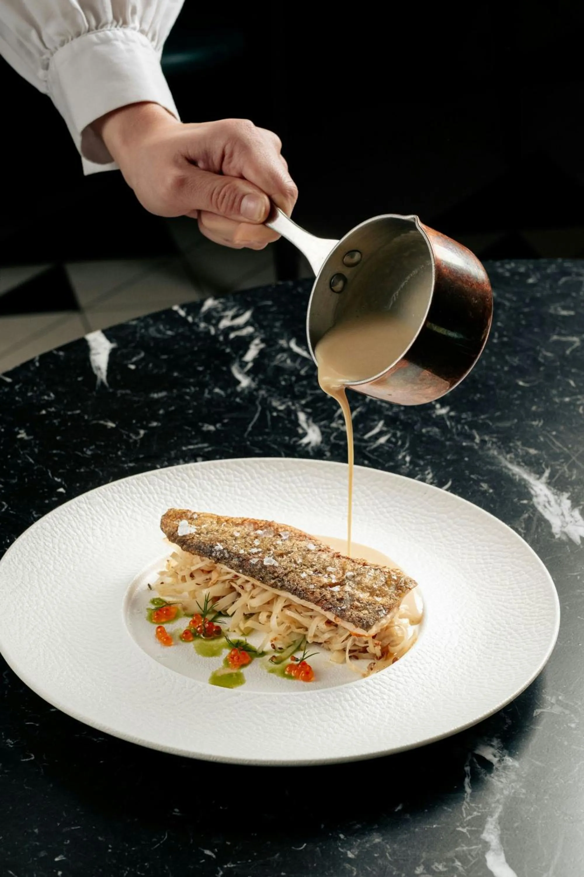 Restaurant/places to eat in Prague Marriott Hotel