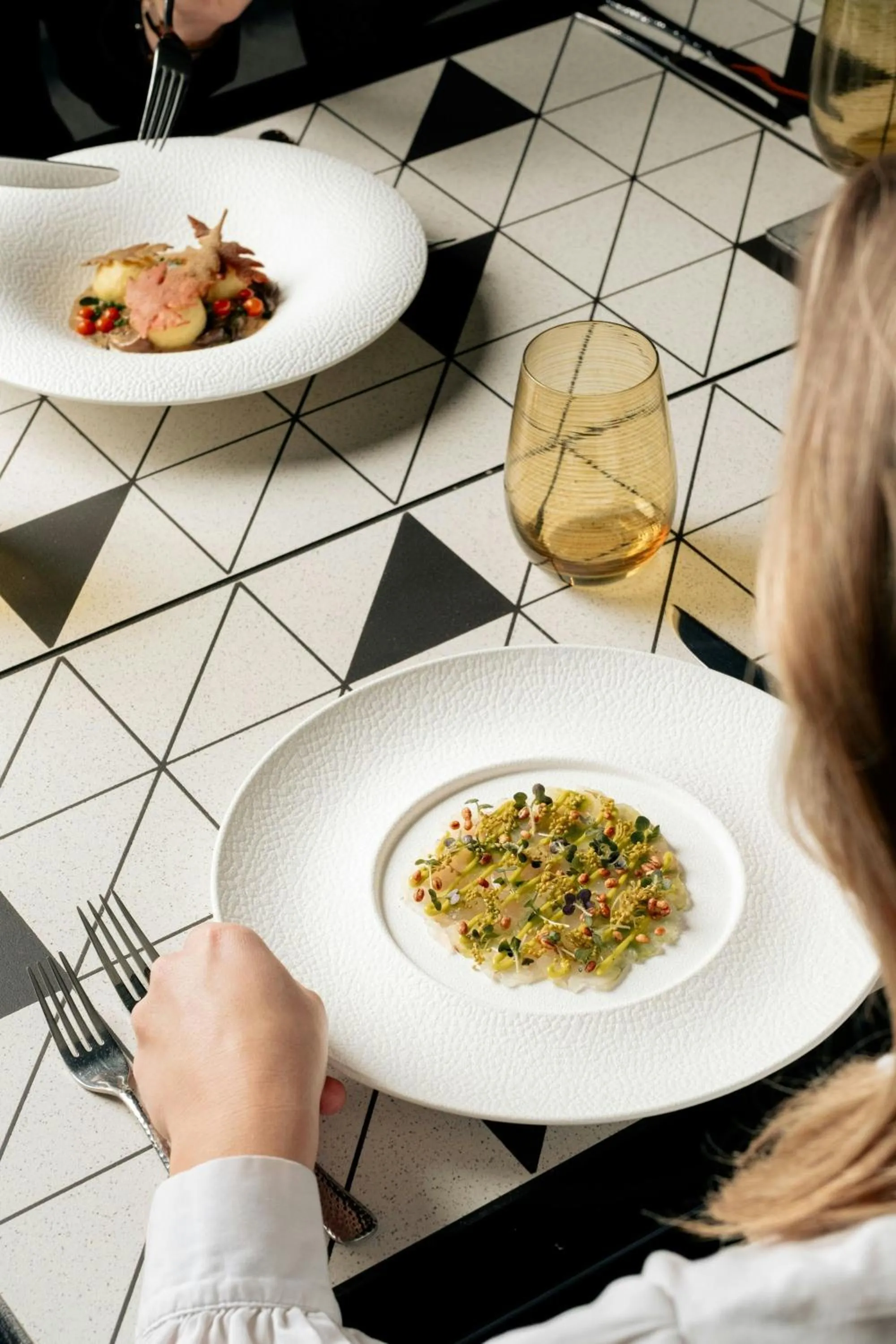 Restaurant/places to eat in Prague Marriott Hotel