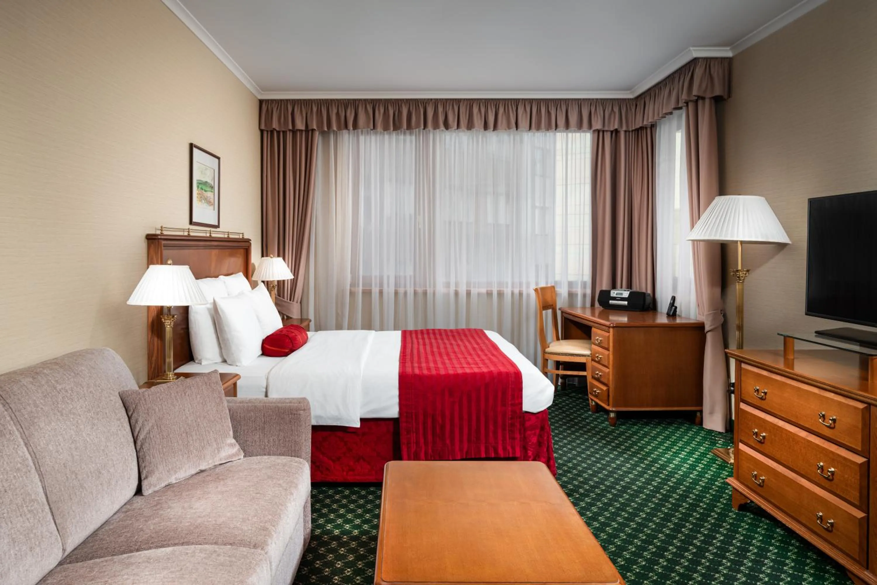 Bed in Mamaison Residence Downtown Prague