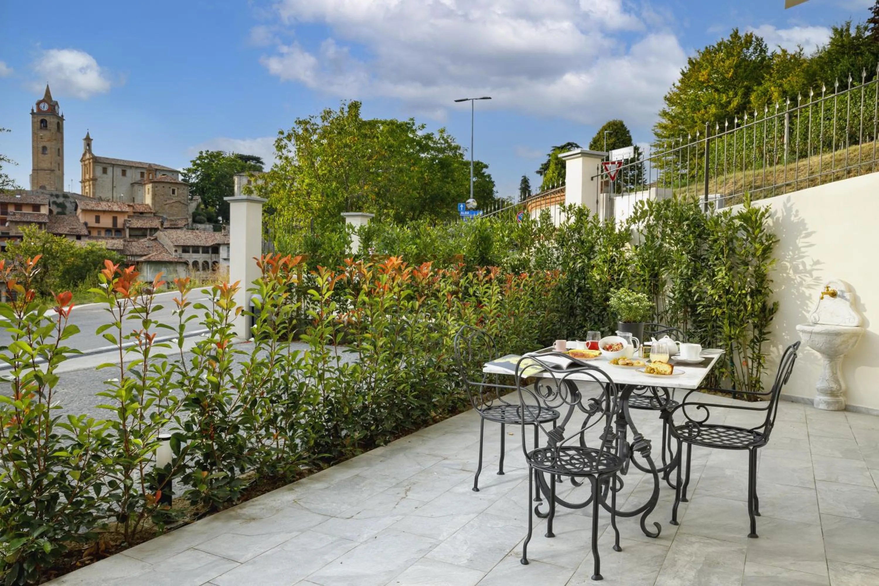 Balcony/Terrace in Villa Gremì - Monforte d'Alba