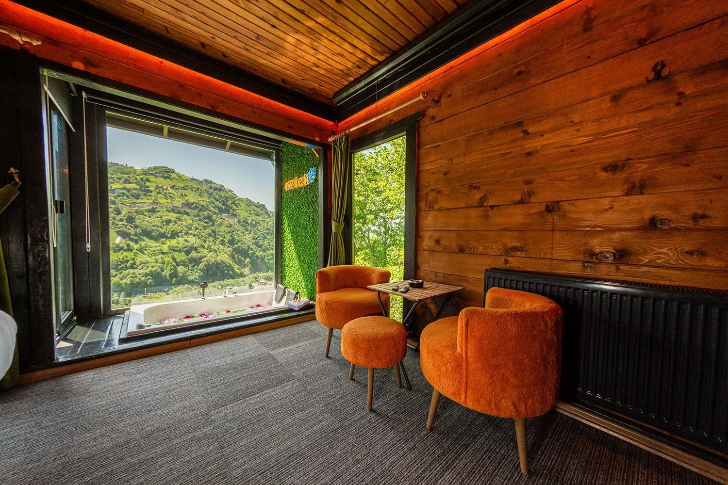 Natural landscape in Pavri suit bungalov