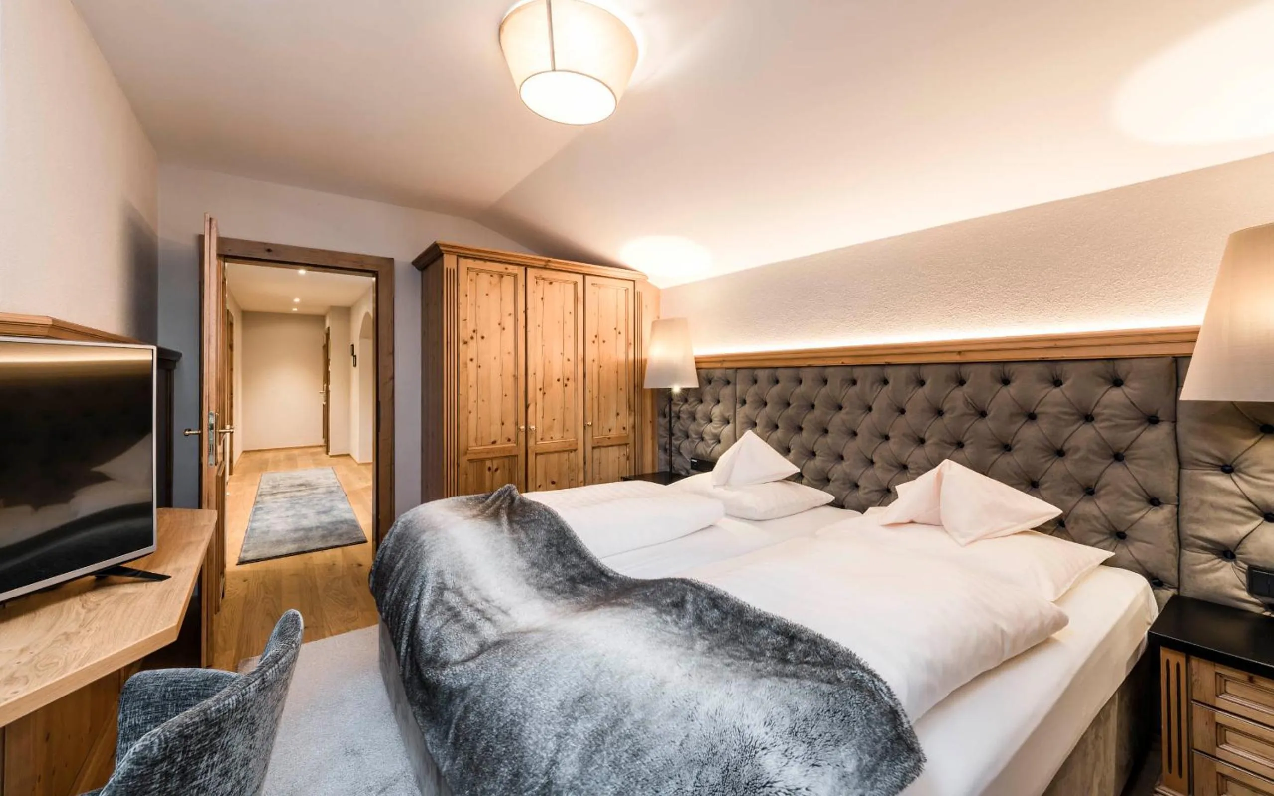 Bed in Wohlfühlresort Peternhof