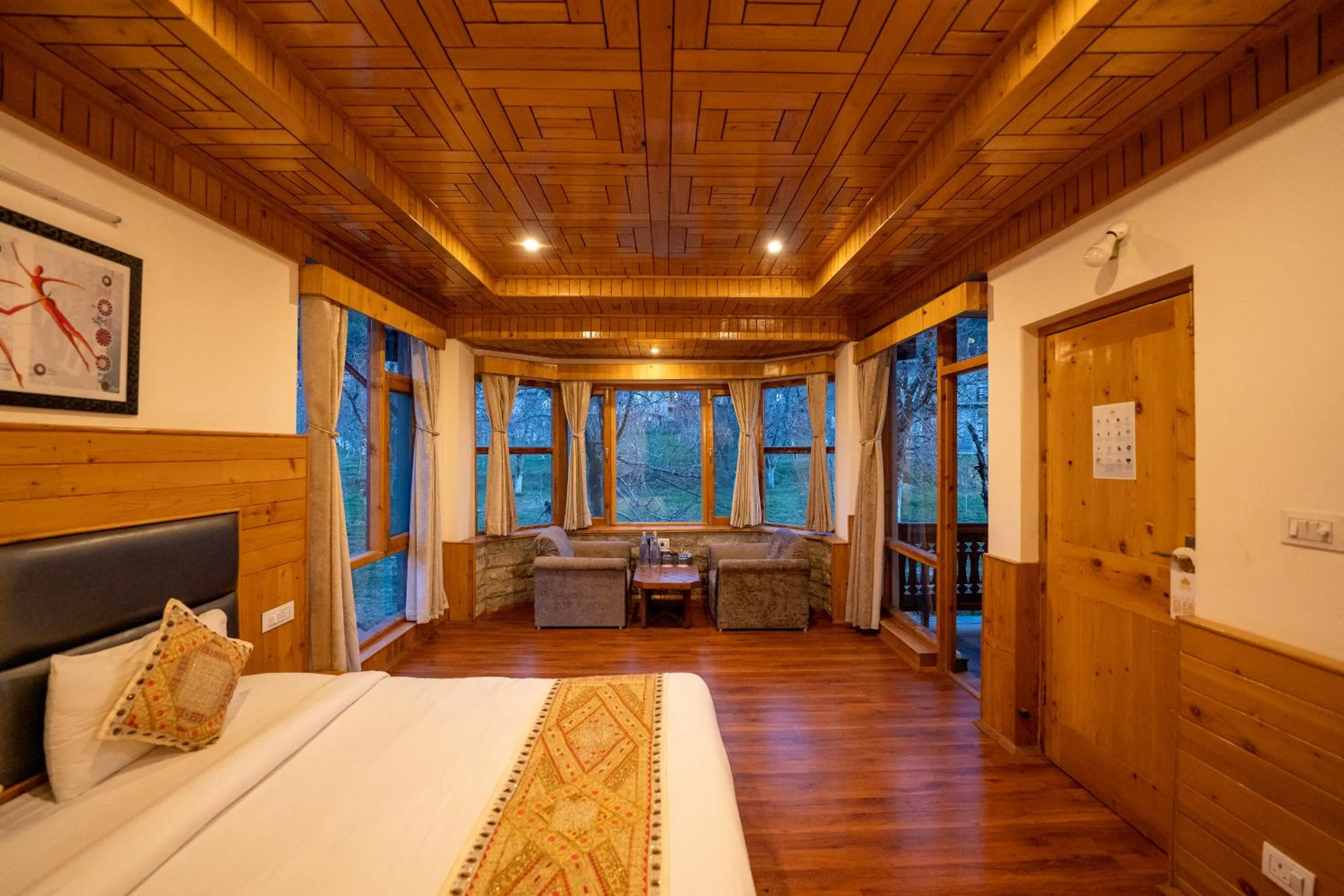 Bedroom, Bed in Amarys Boutique Stays Manali