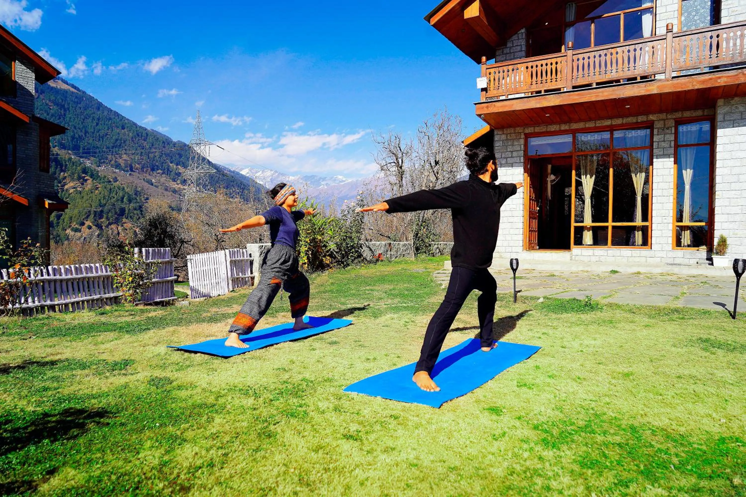 Garden in Amarys Boutique Stays Manali