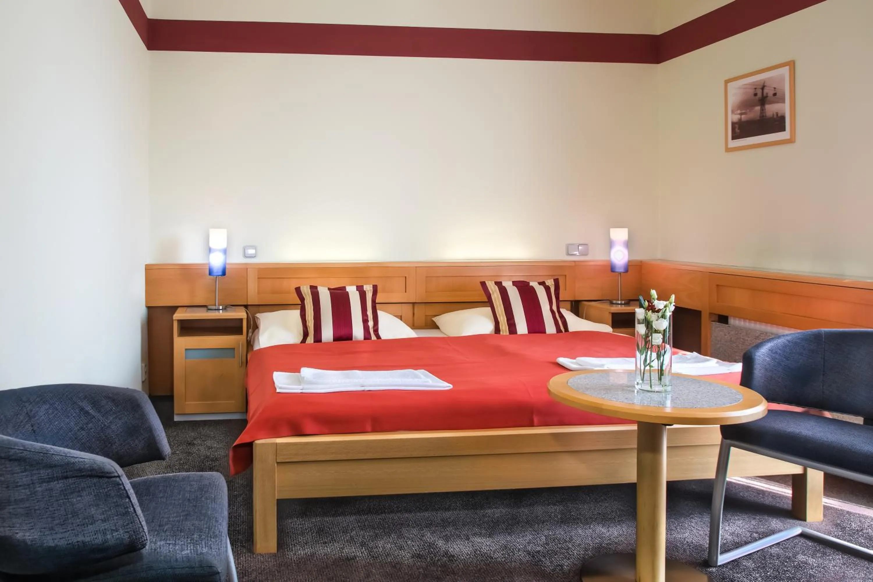 Bedroom in Jan Maria Hotel