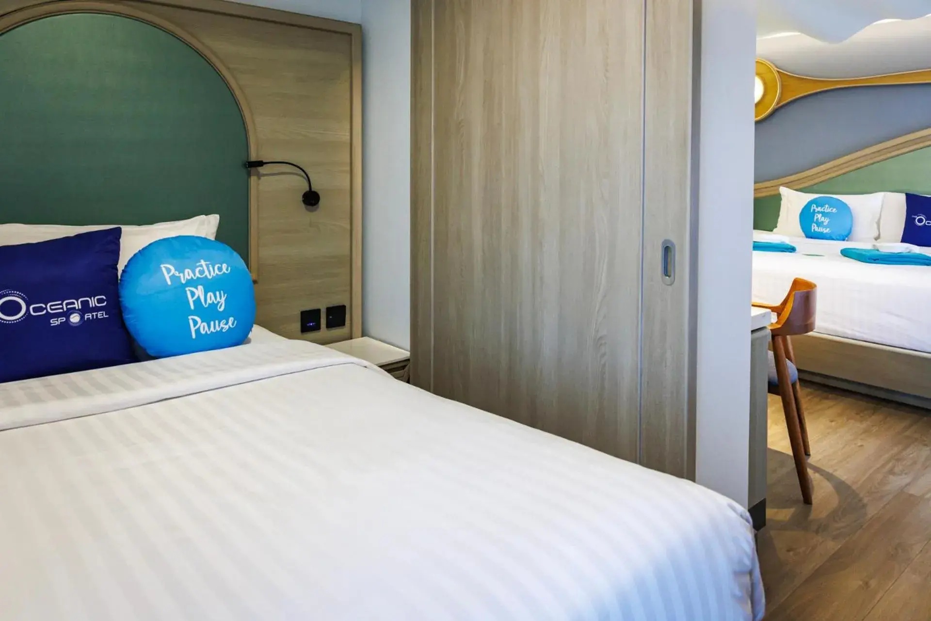 Deluxe Triple Room in The Oceanic Sportel Phuket - SHA Extra Plus Deluxe Triple Room in The Oceanic Sportel Phuket - SHA Extra Plus