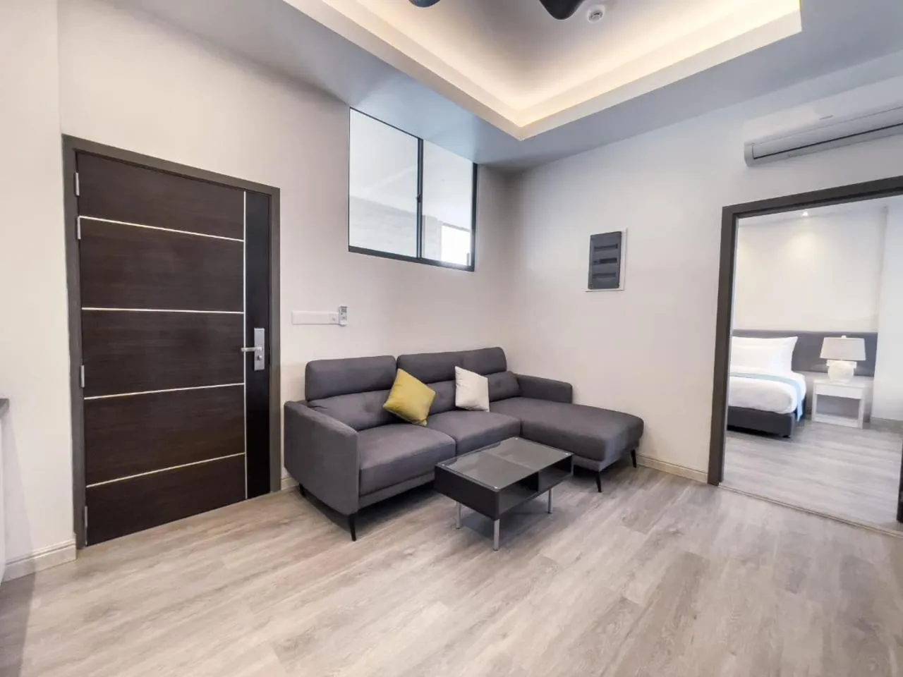 Living room, Bed in Sky Beach Maldives - Dhiffushi