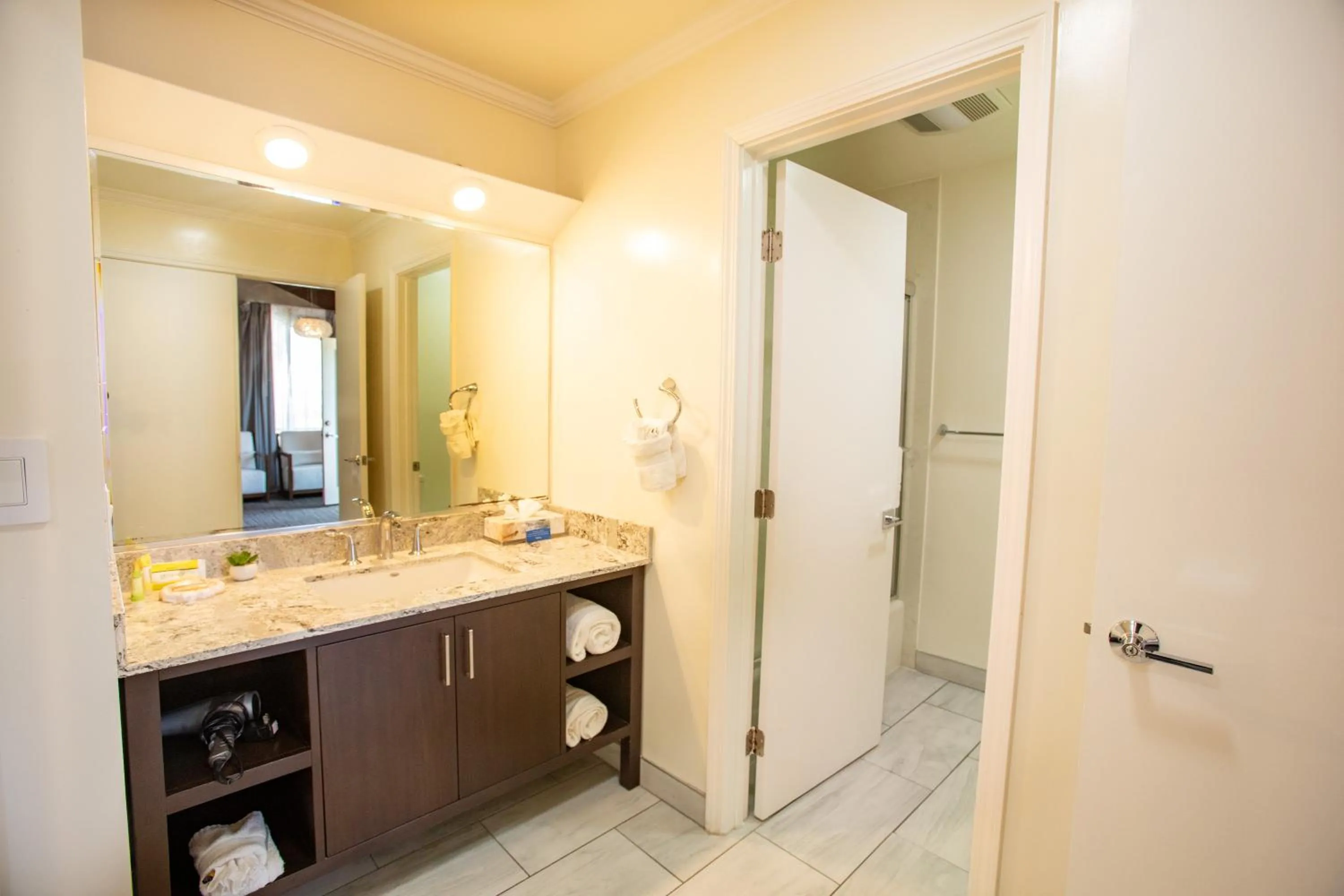 Bathroom in Munras Inn