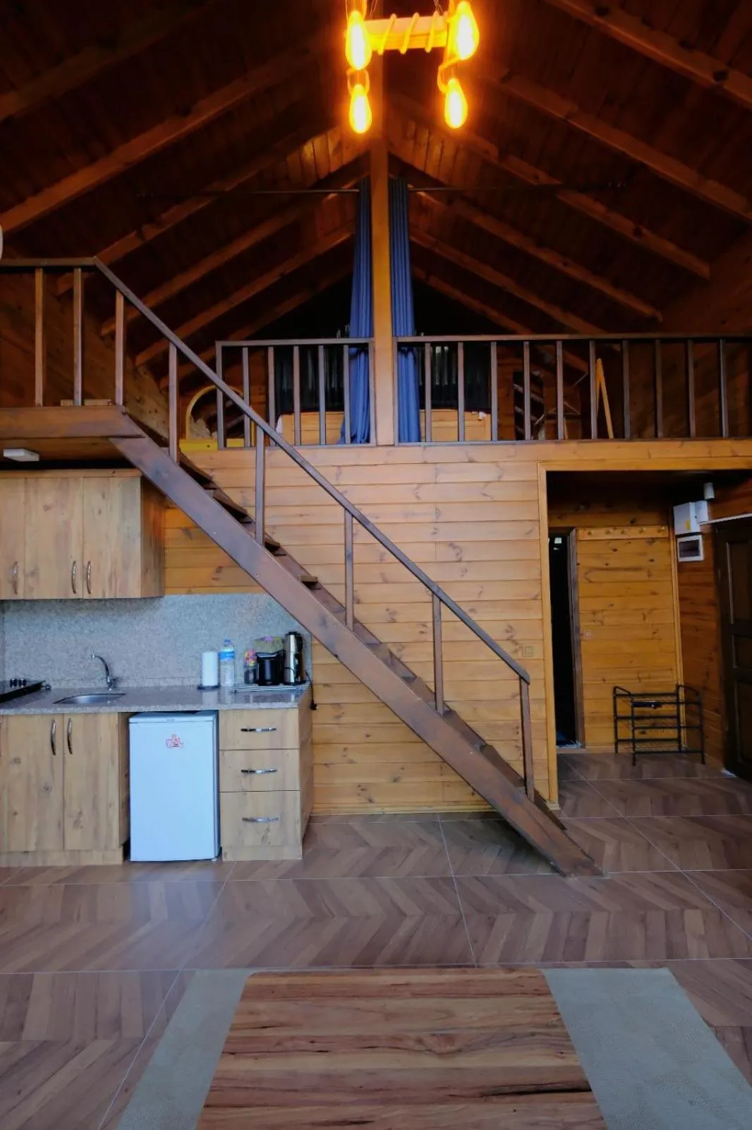 Kitchen or kitchenette in Woodlodge Country Sapanca