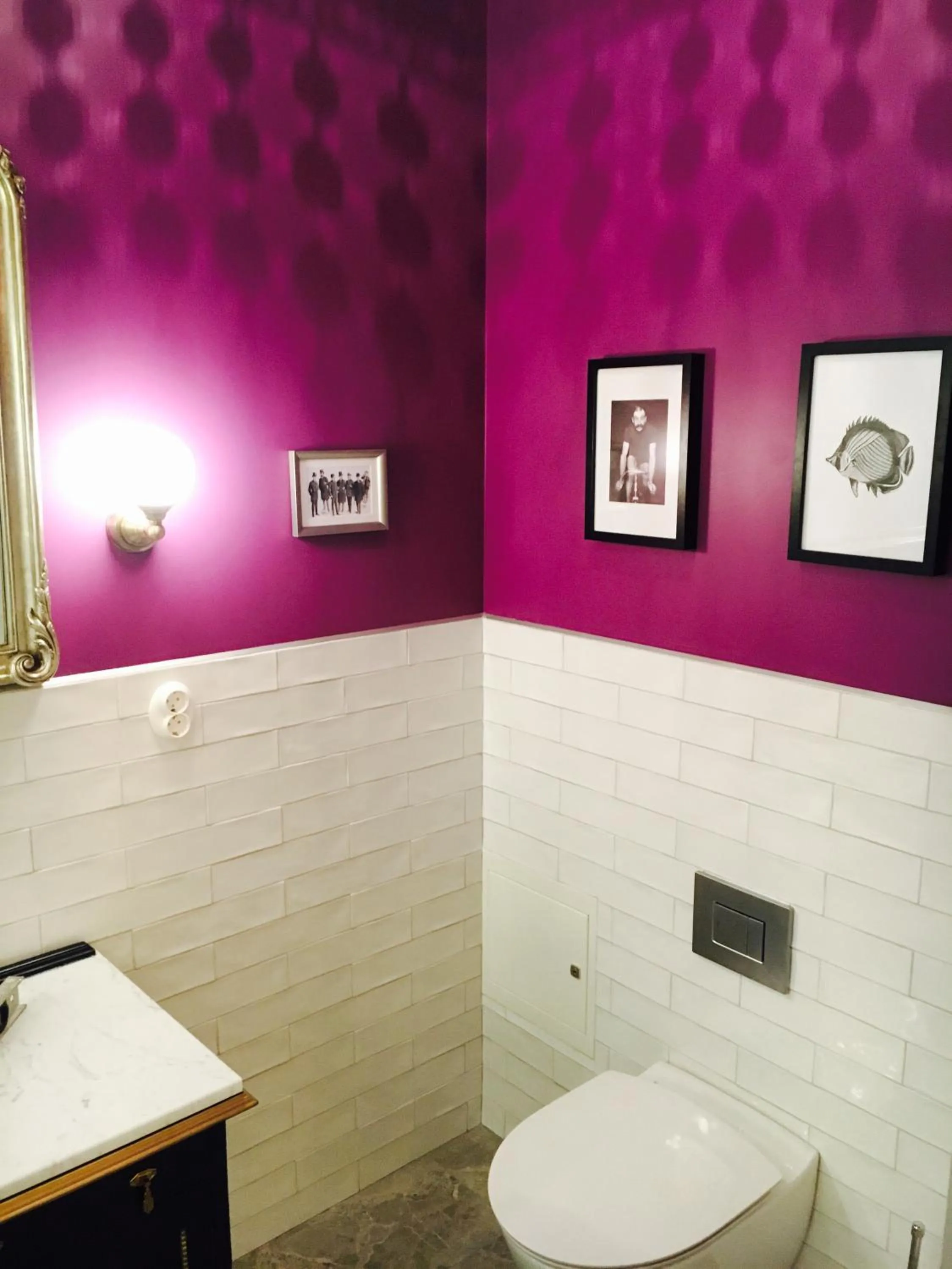 Toilet in Grenna Hotell