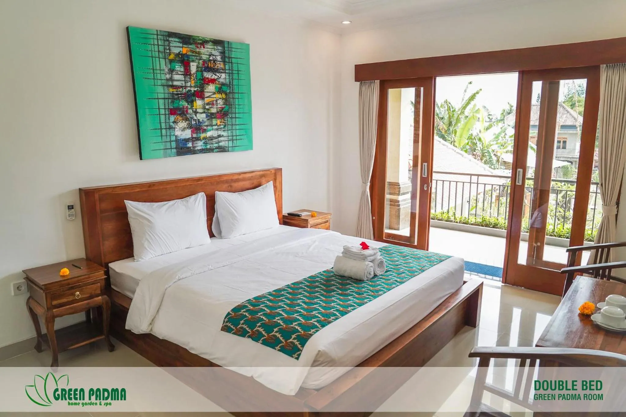 Bed in Green Padma Ubud