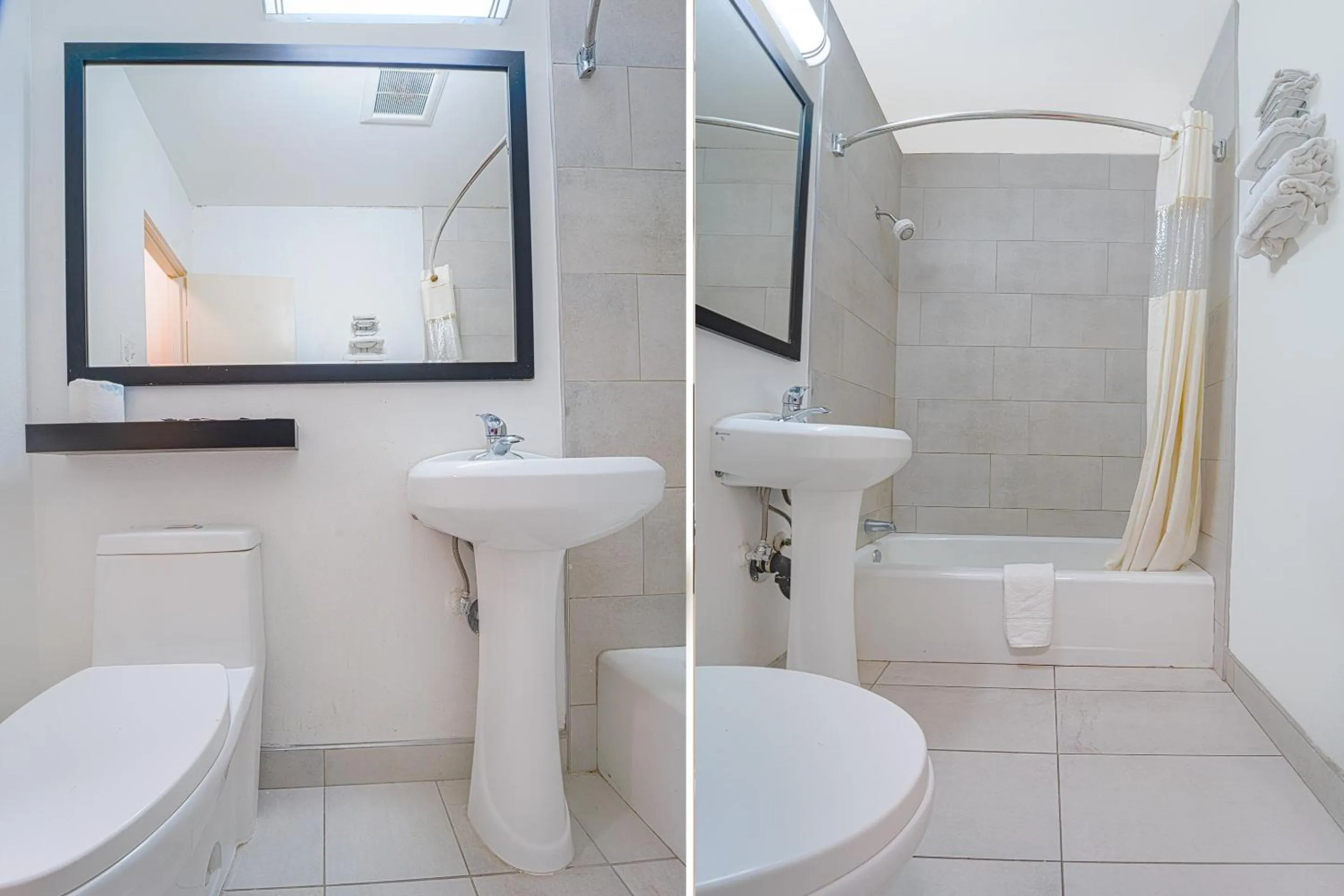 Bathroom in Mojave Hotel